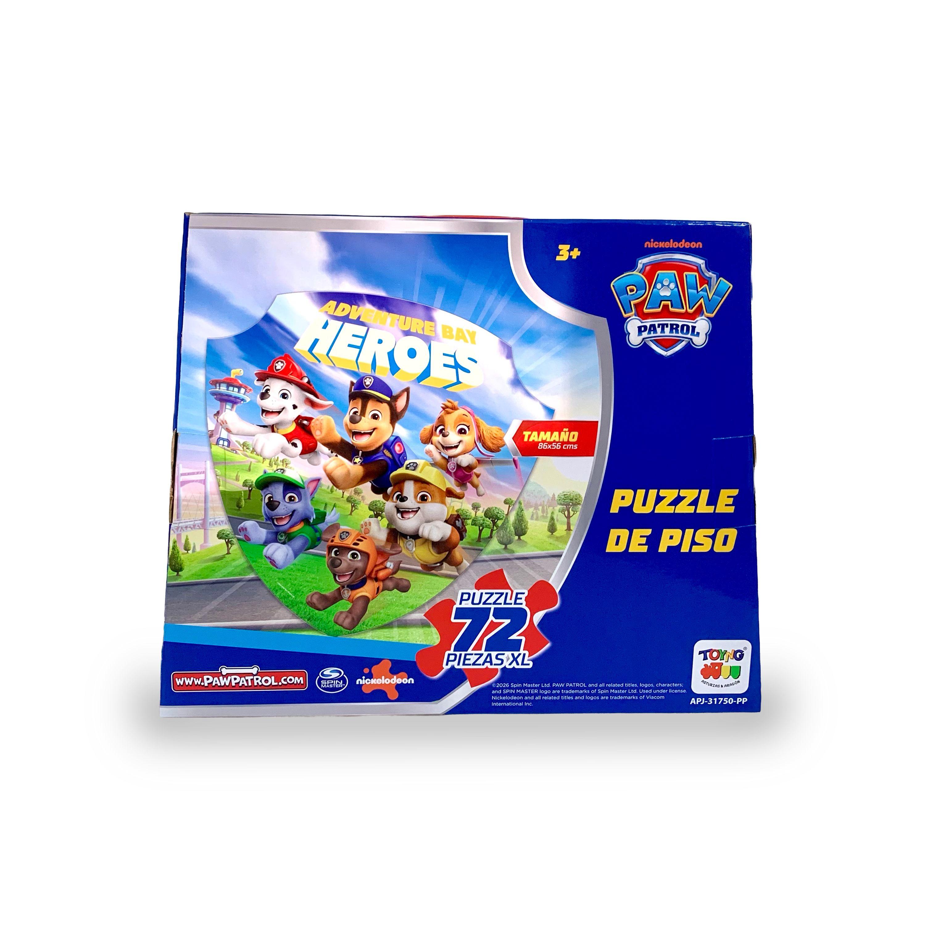 Puzzle Rompecabezas De Piso Grande (72 Piezas) - Paw Patrol-4
