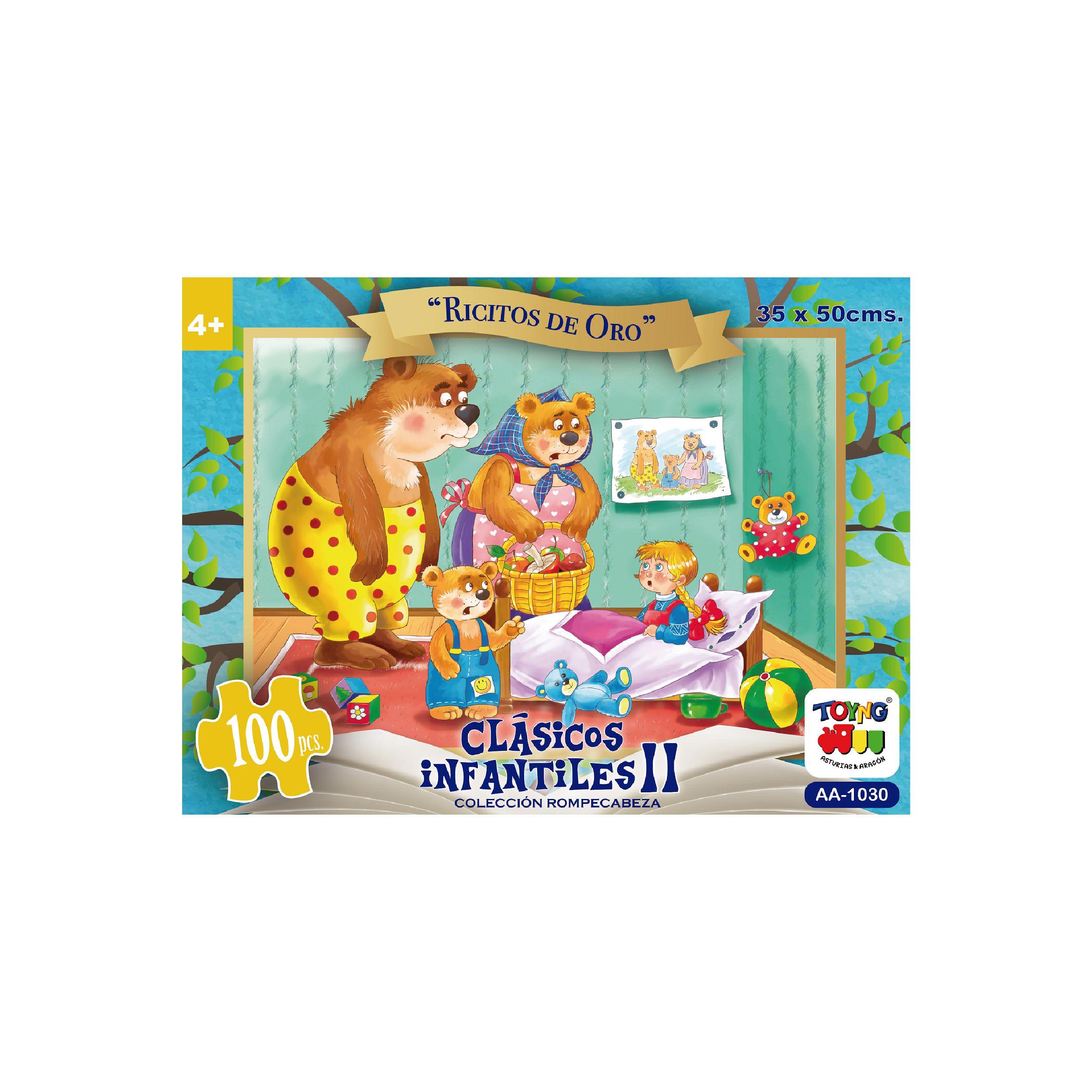 Puzzle 100 Pcs - Ricitos De Oro-0