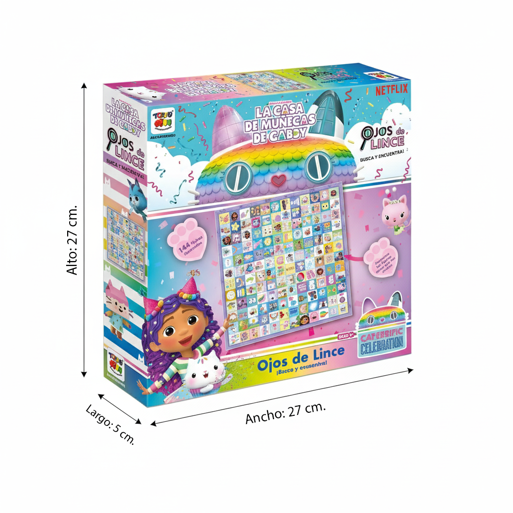 Juego de Mesa Ojos De Lince - Gabby-5
