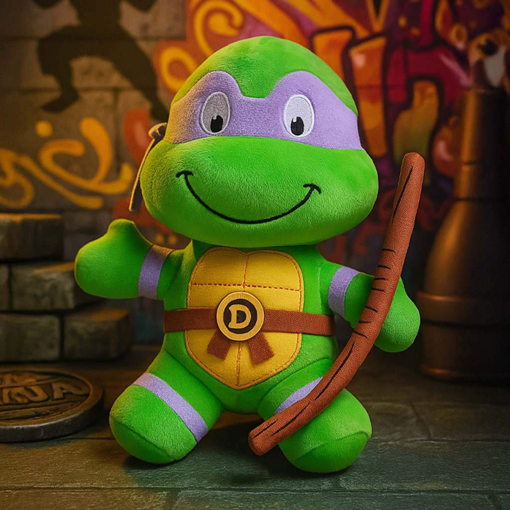 Peluche Tortugas Ninja Donatello - Las Tortugas Ninjas-0