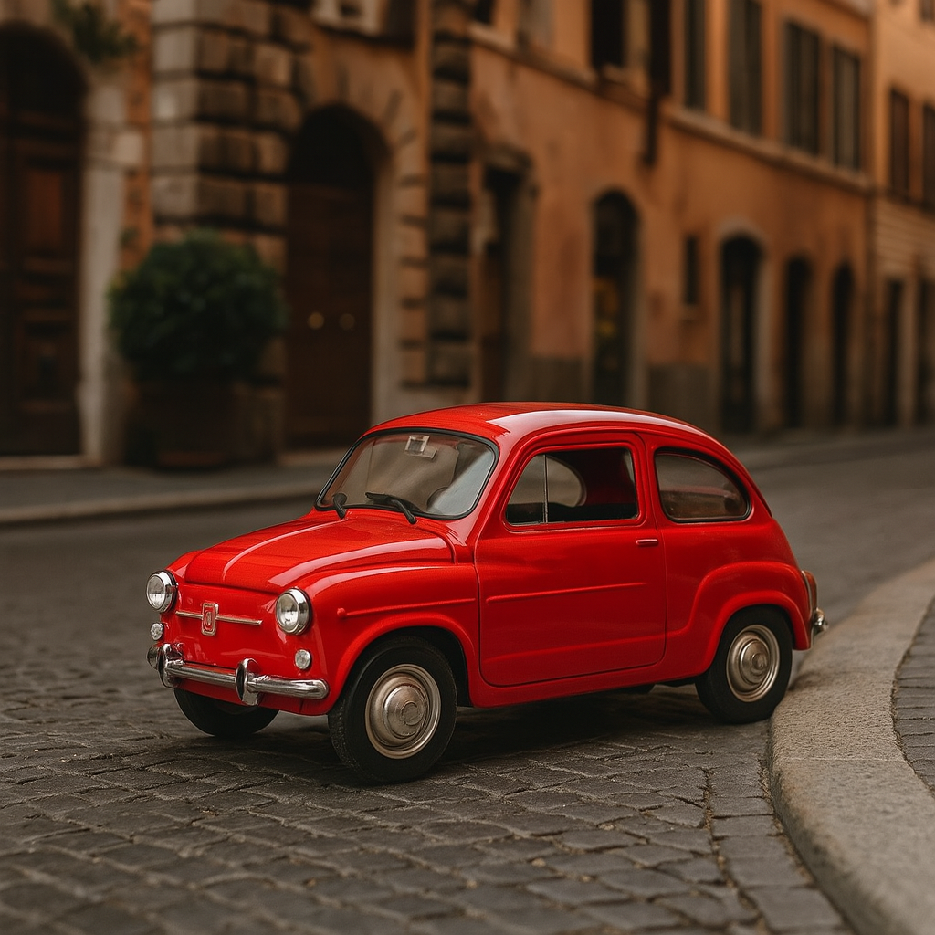 Auto Fiat 600 - Welly Escala 1:34:39-2
