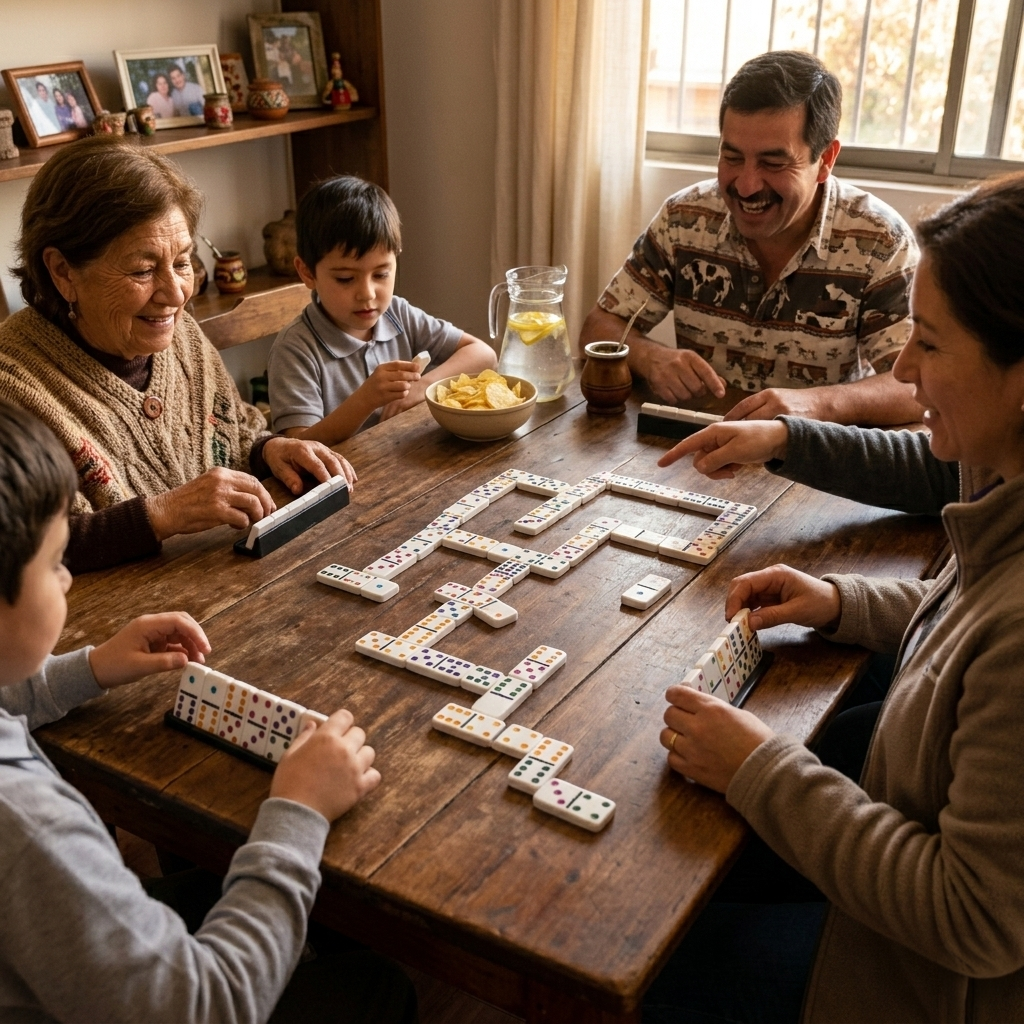 Juego de Mesa Dominó 12 Caja Metálica - Toyng-5