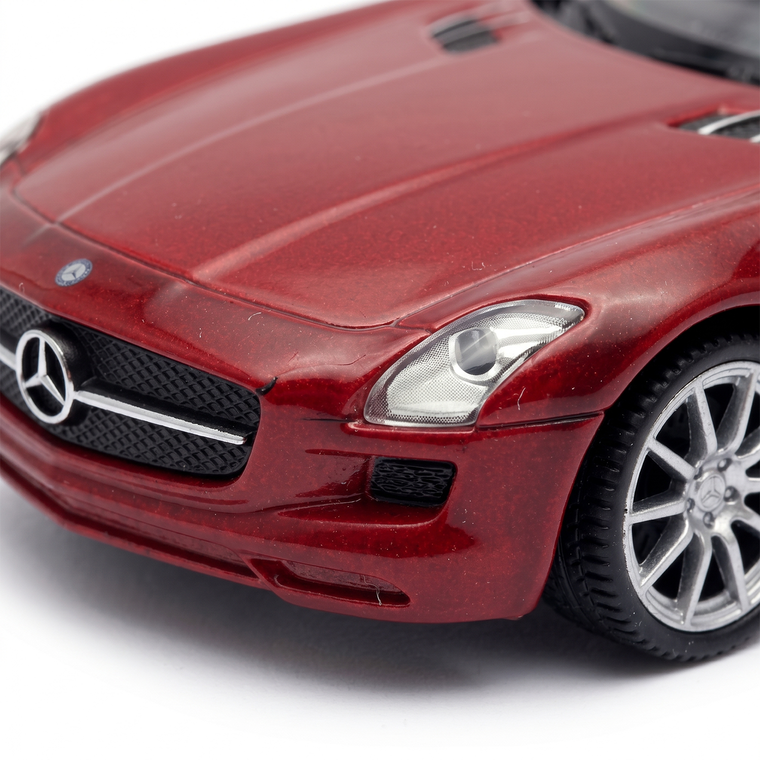 Auto Mercedes-Benz SLS AMG S Escala 1:43 - Welly-2