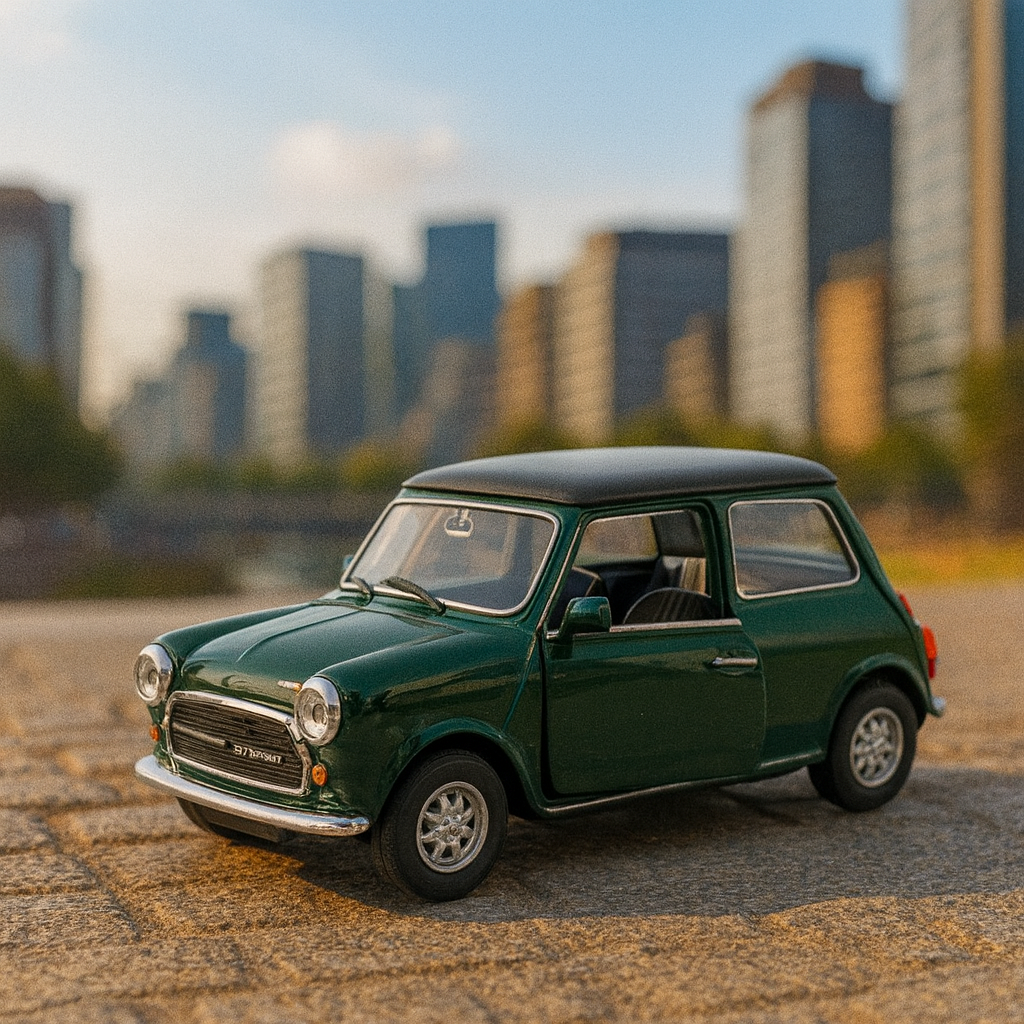 Auto Mini Cooper 1300 Escala 1:34:39 - Welly-2