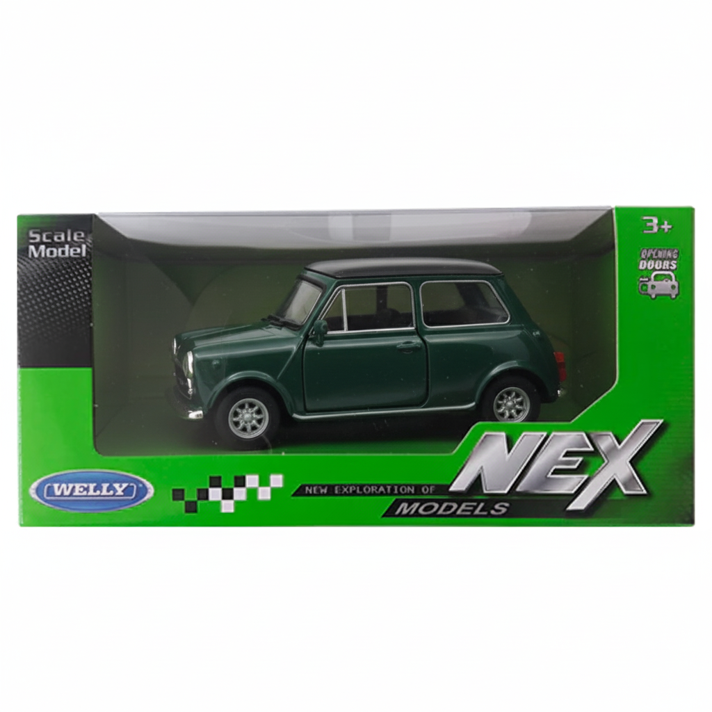 Auto Mini Cooper 1300 Escala 1:34:39 - Welly-3