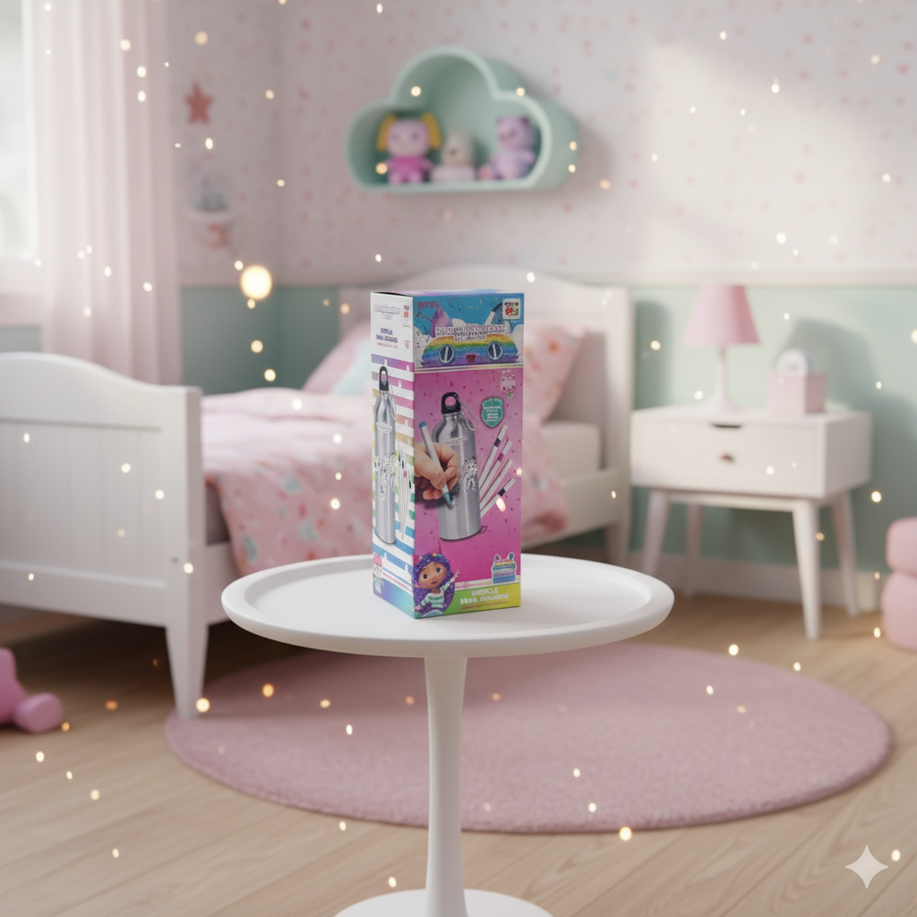 Botella Para Decorar - Gabby's Dollhouse-2