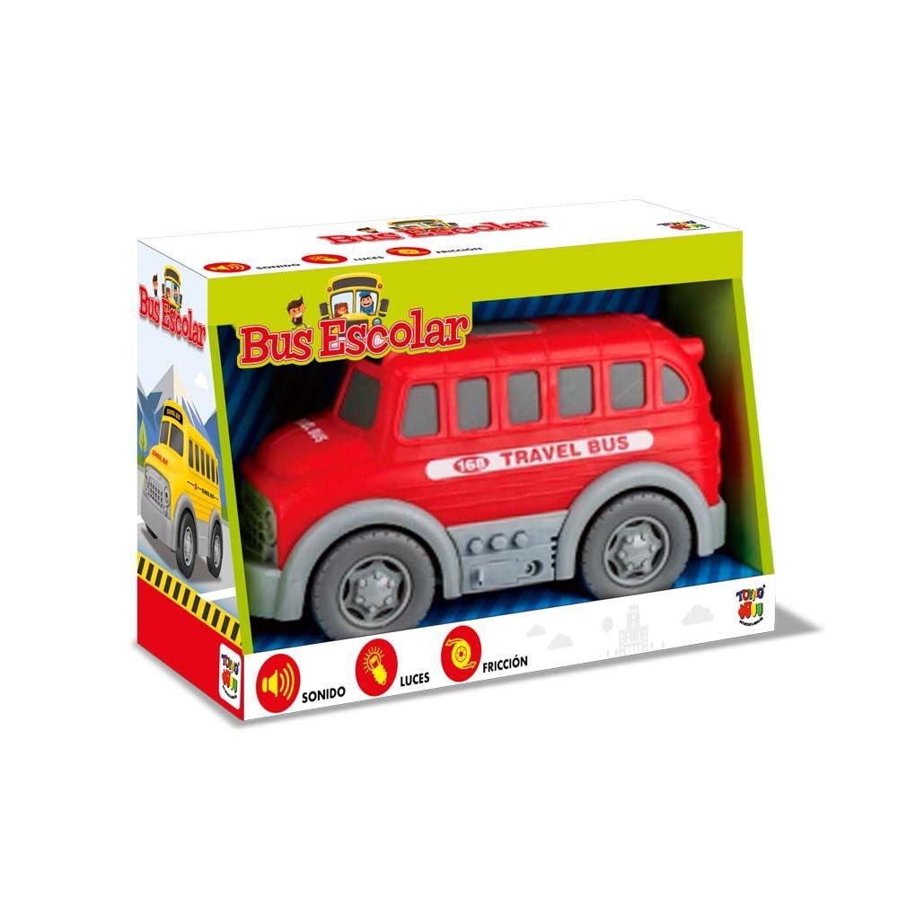 Bus Escolar Rojo - Toyng-1