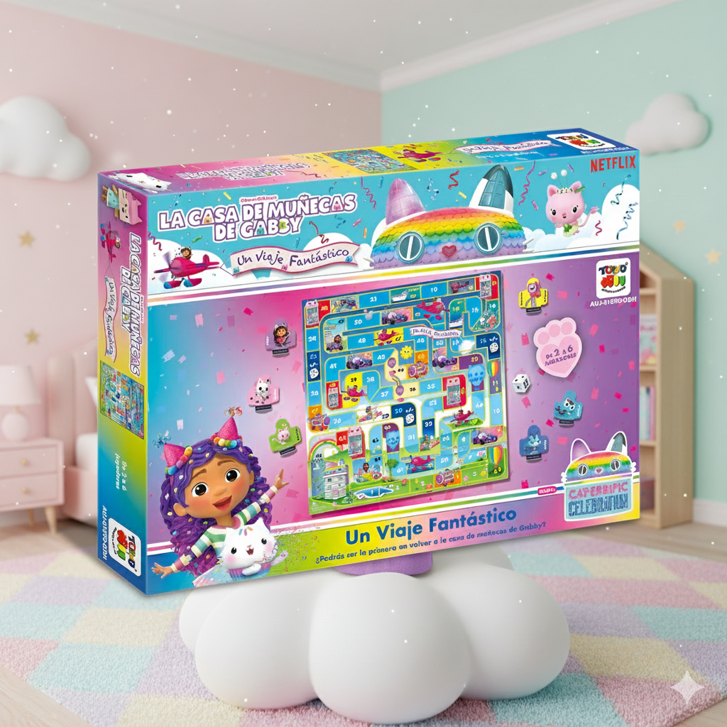 Juego de Mesa Viaje Fantástico - Gabby-3