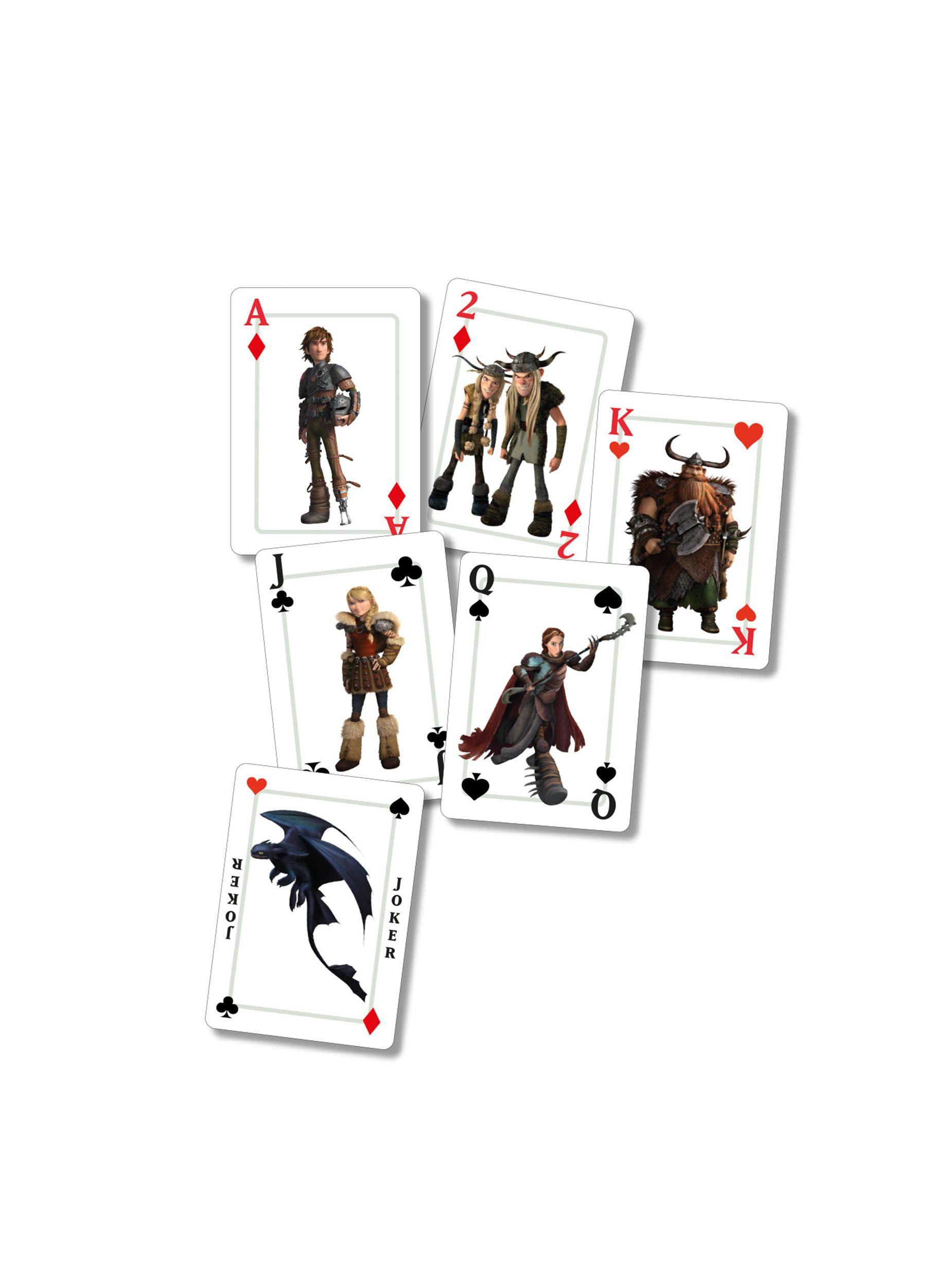 Juego de Mesa Naipes Inglés - Dragón-0