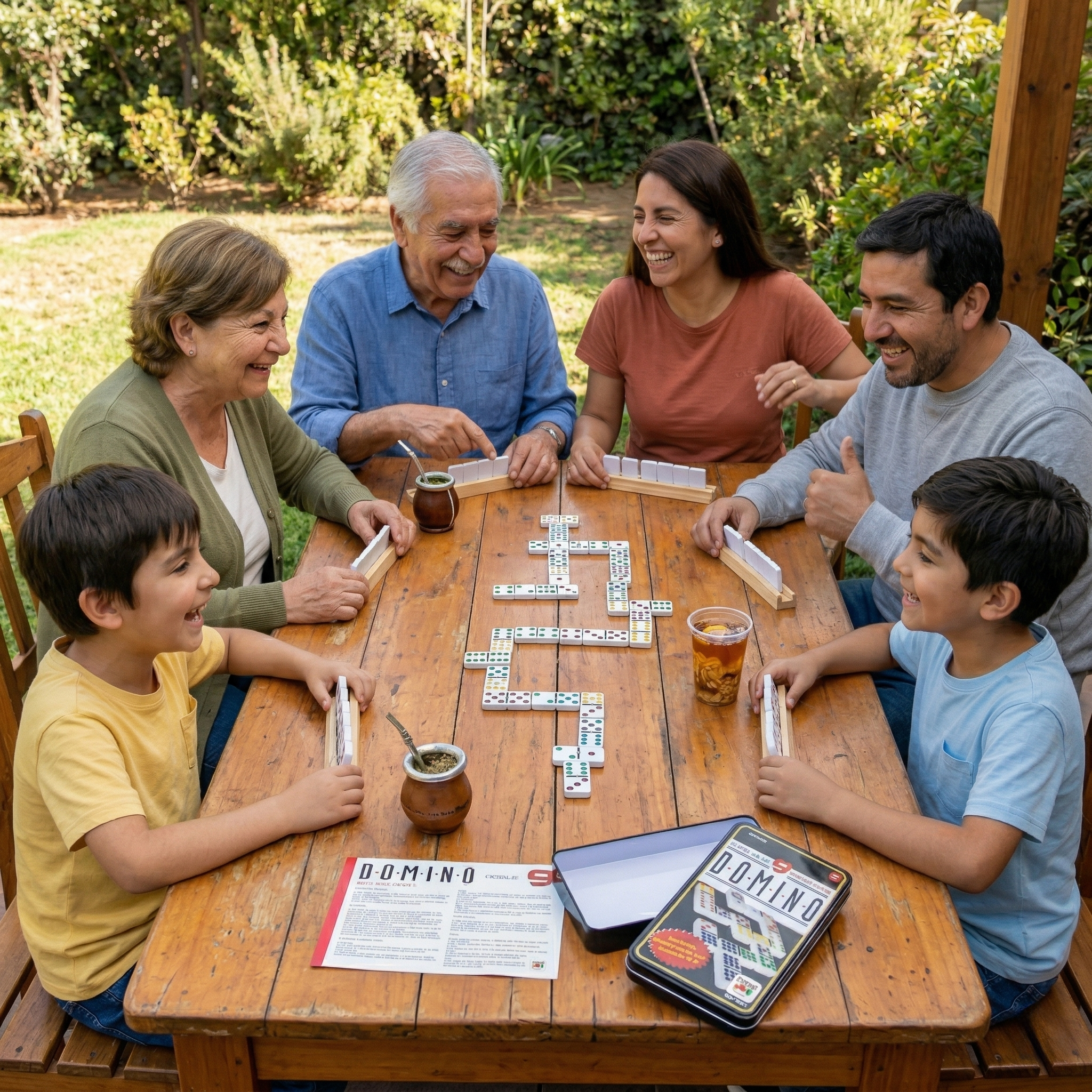 Juego de Mesa Dominó 9 Caja Metálica - Toyng-5