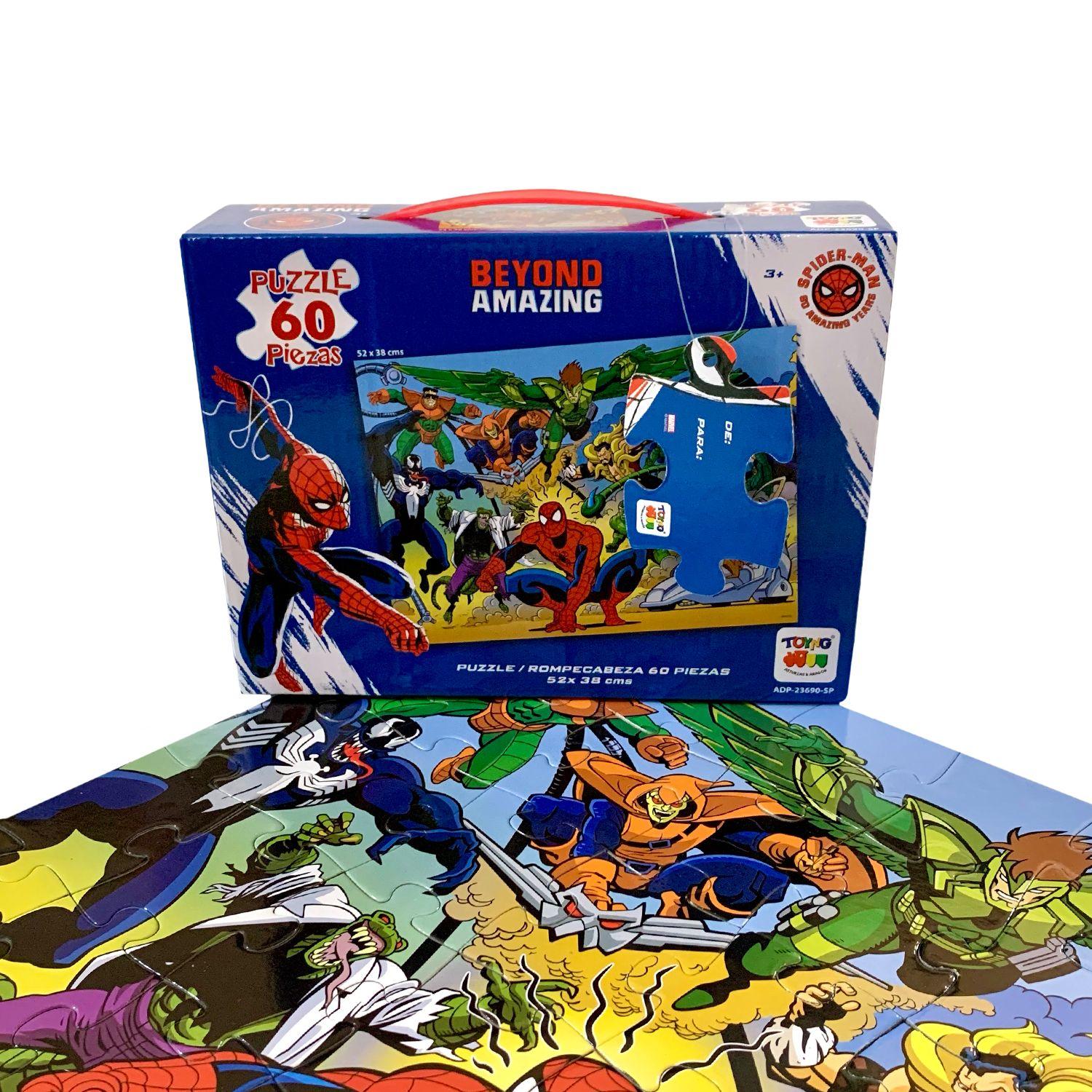 Puzzle Mod Maleta 60 Piezas - Spiderman-0