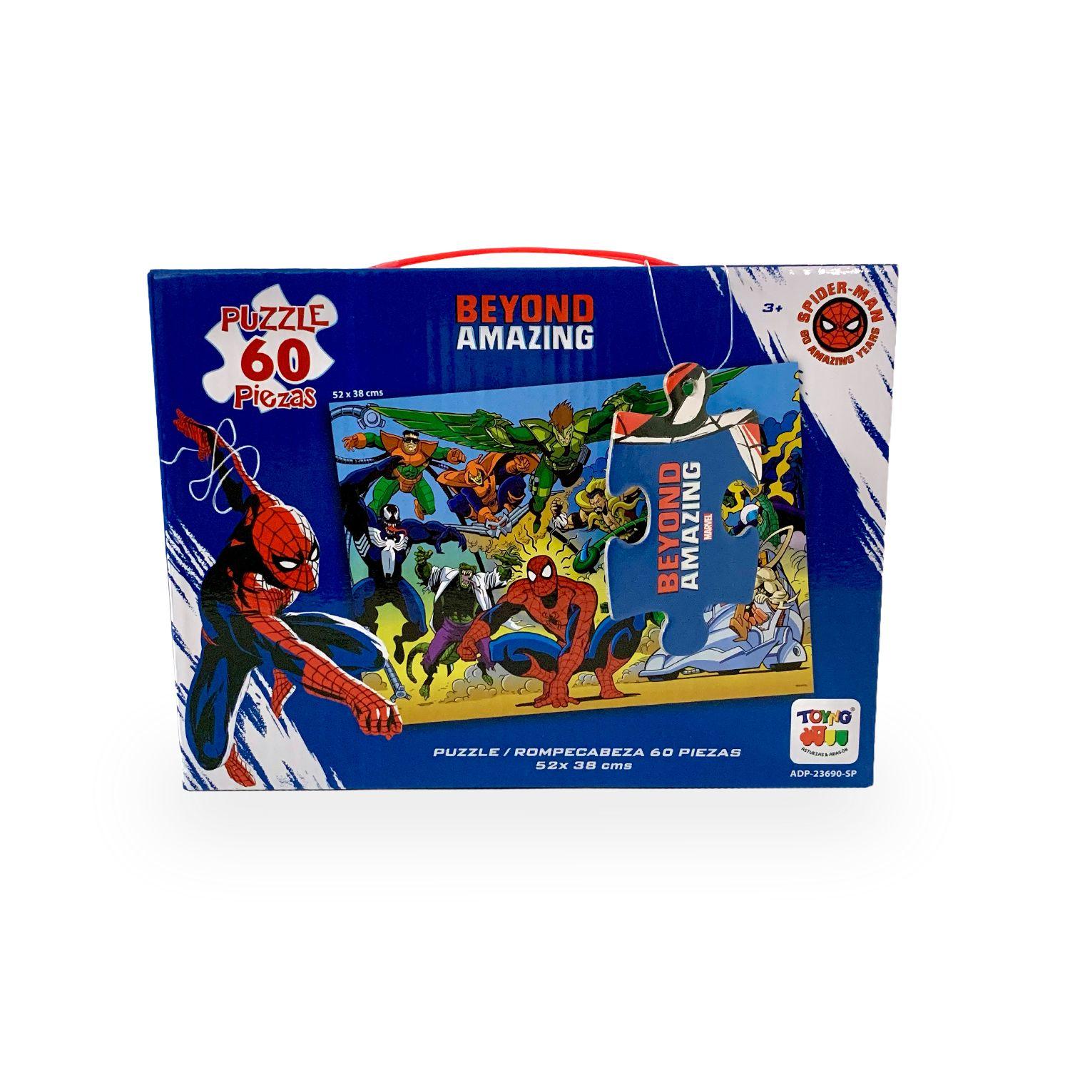 Puzzle Mod Maleta 60 Piezas - Spiderman-1