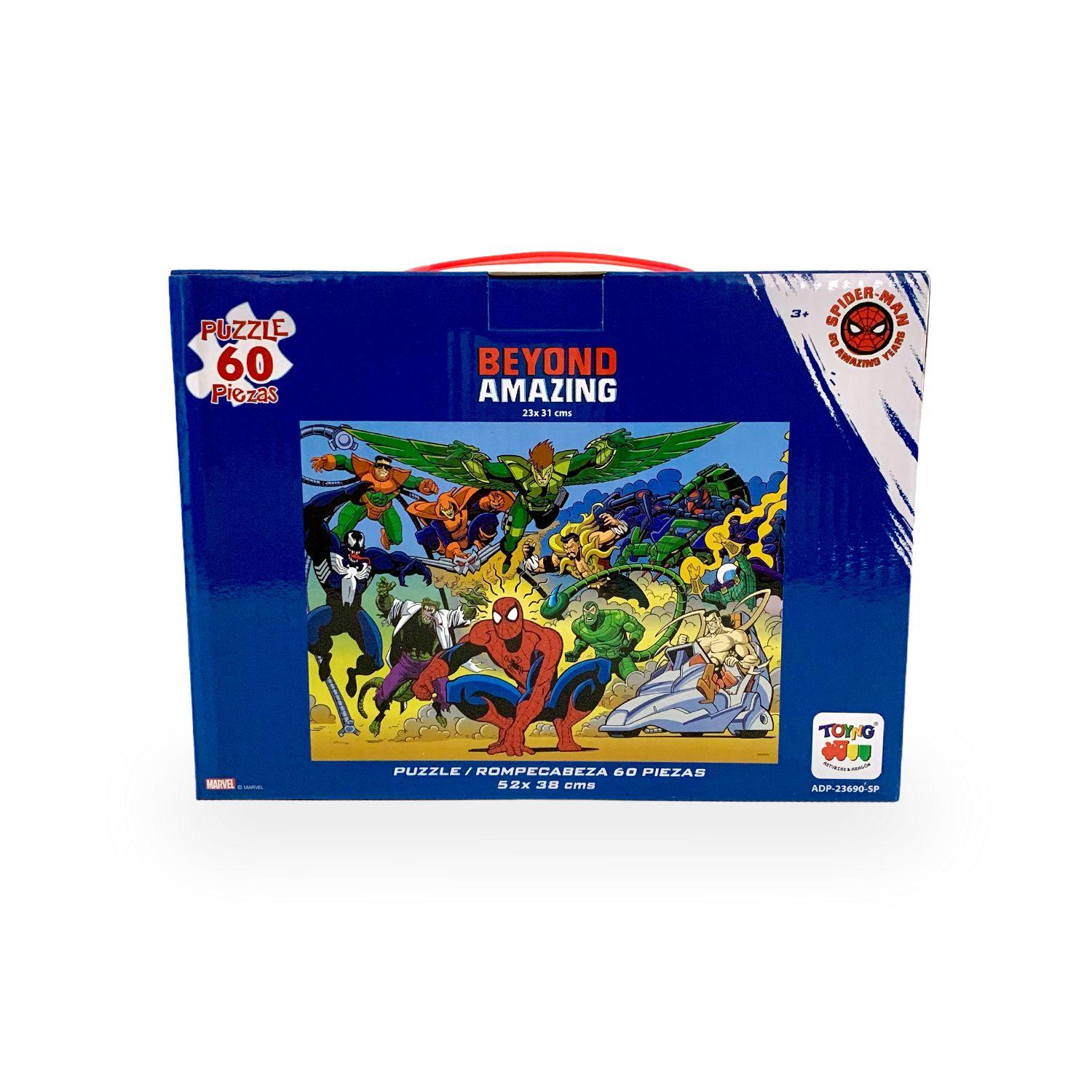 Puzzle Mod Maleta 60 Piezas - Spiderman-2