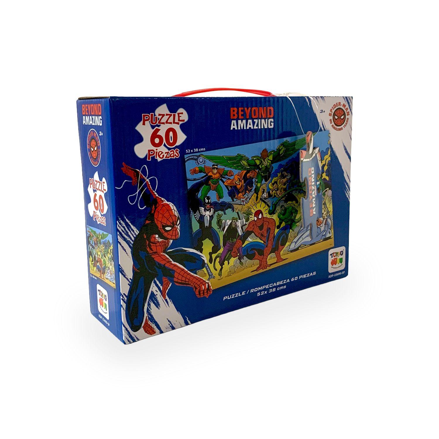 Puzzle Mod Maleta 60 Piezas - Spiderman-3