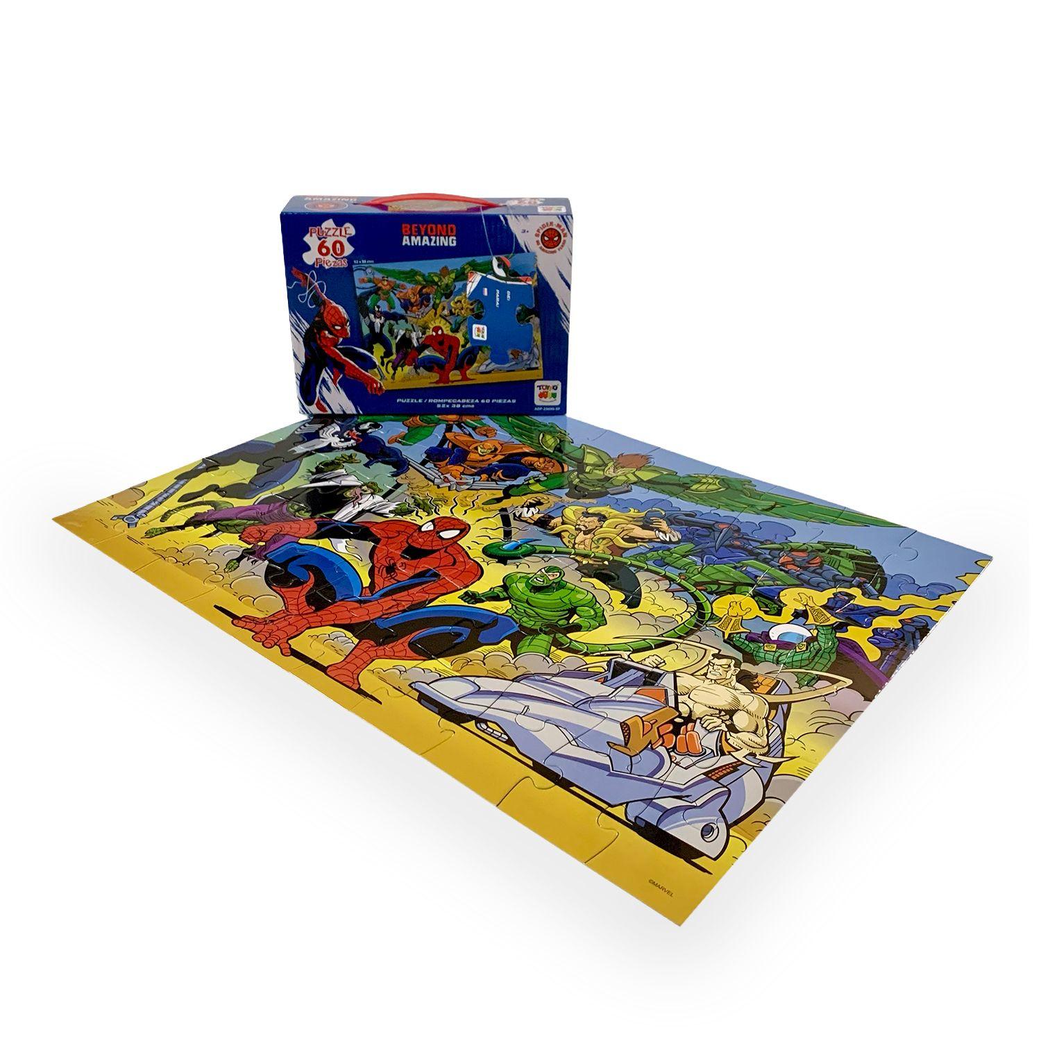 Puzzle Mod Maleta 60 Piezas - Spiderman-5