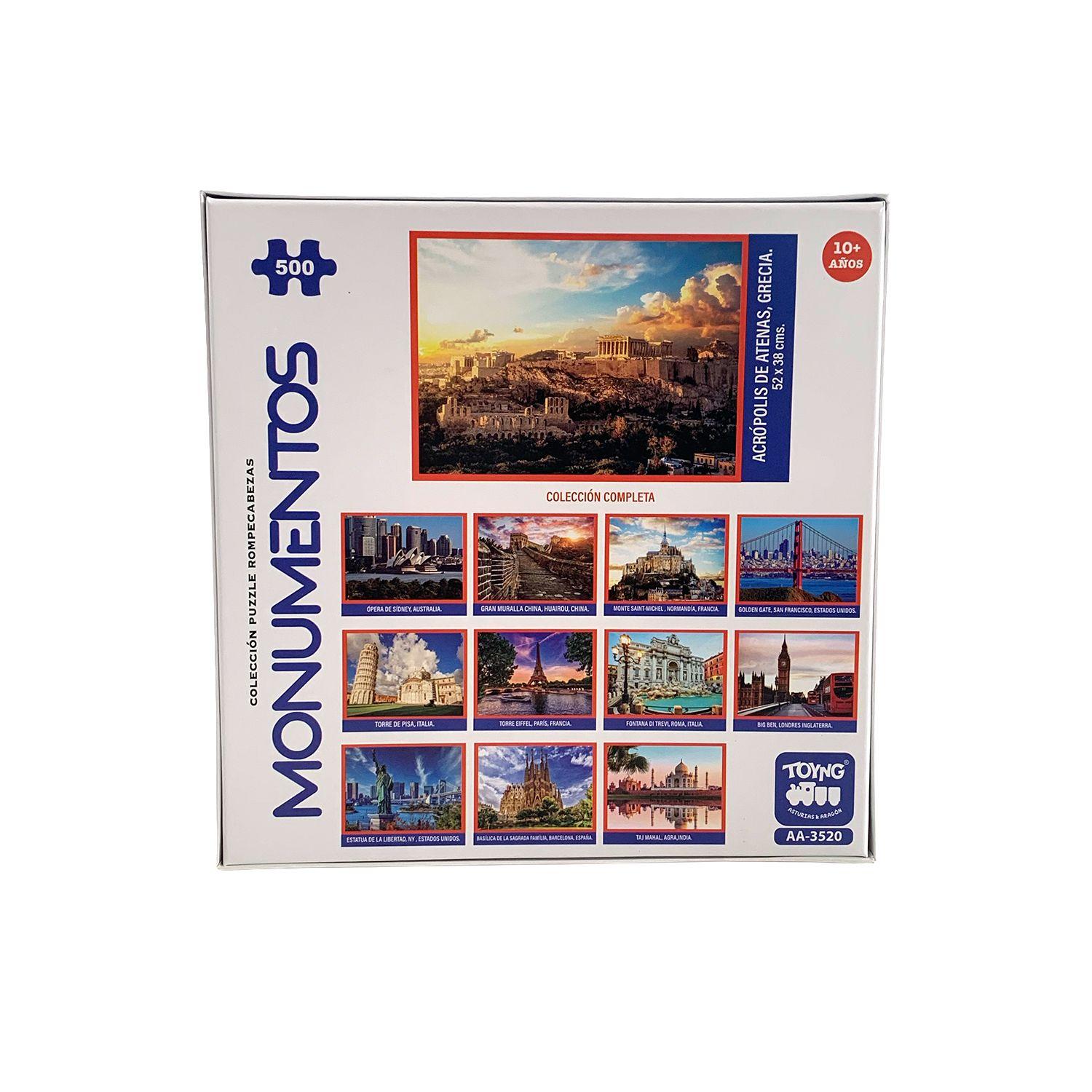 Puzzle Rompecabezas Acrópolis de Atenas (500) Piezas - Toyng-2