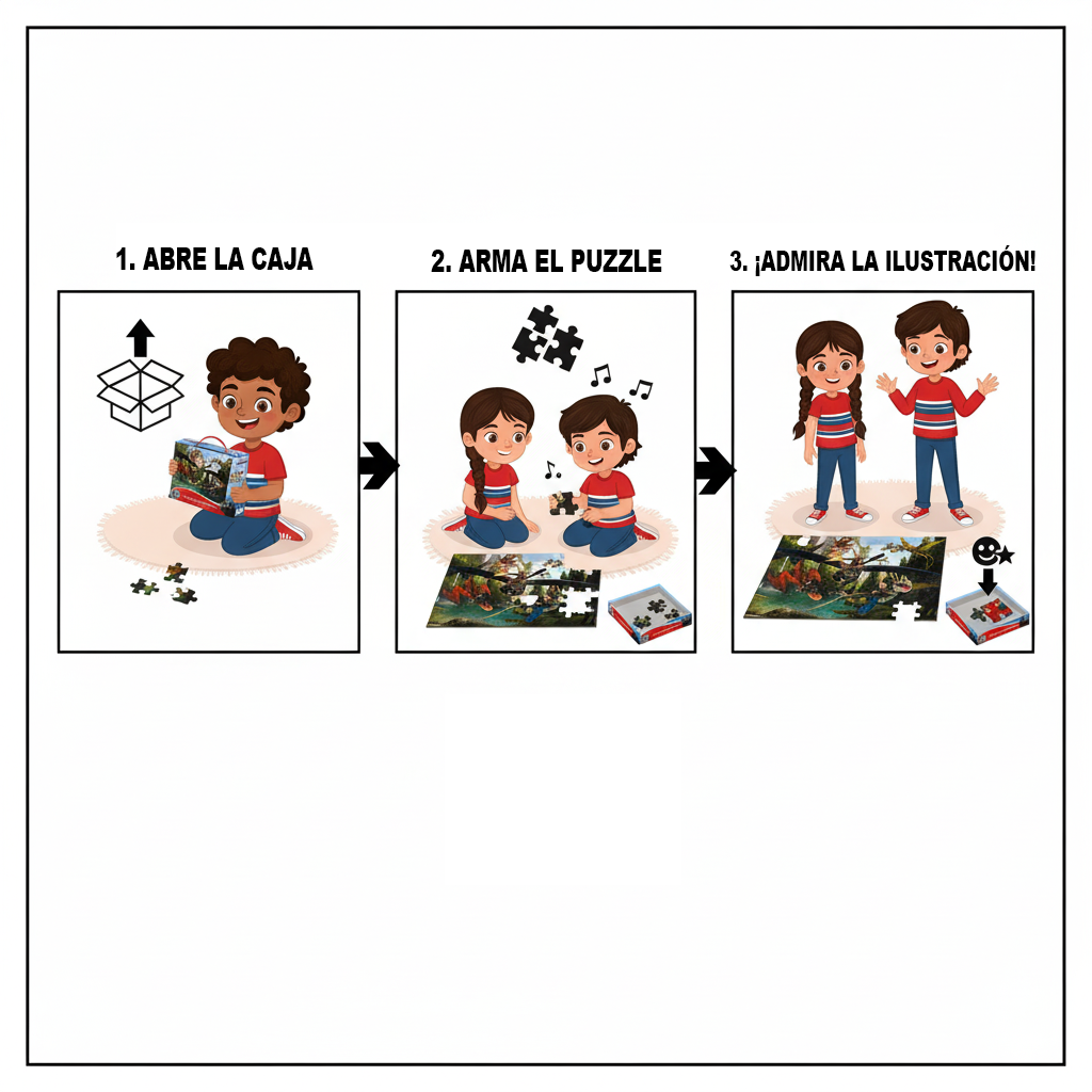 Puzzle 100 Piezas - Como Entrenar a Tu Dragón-4