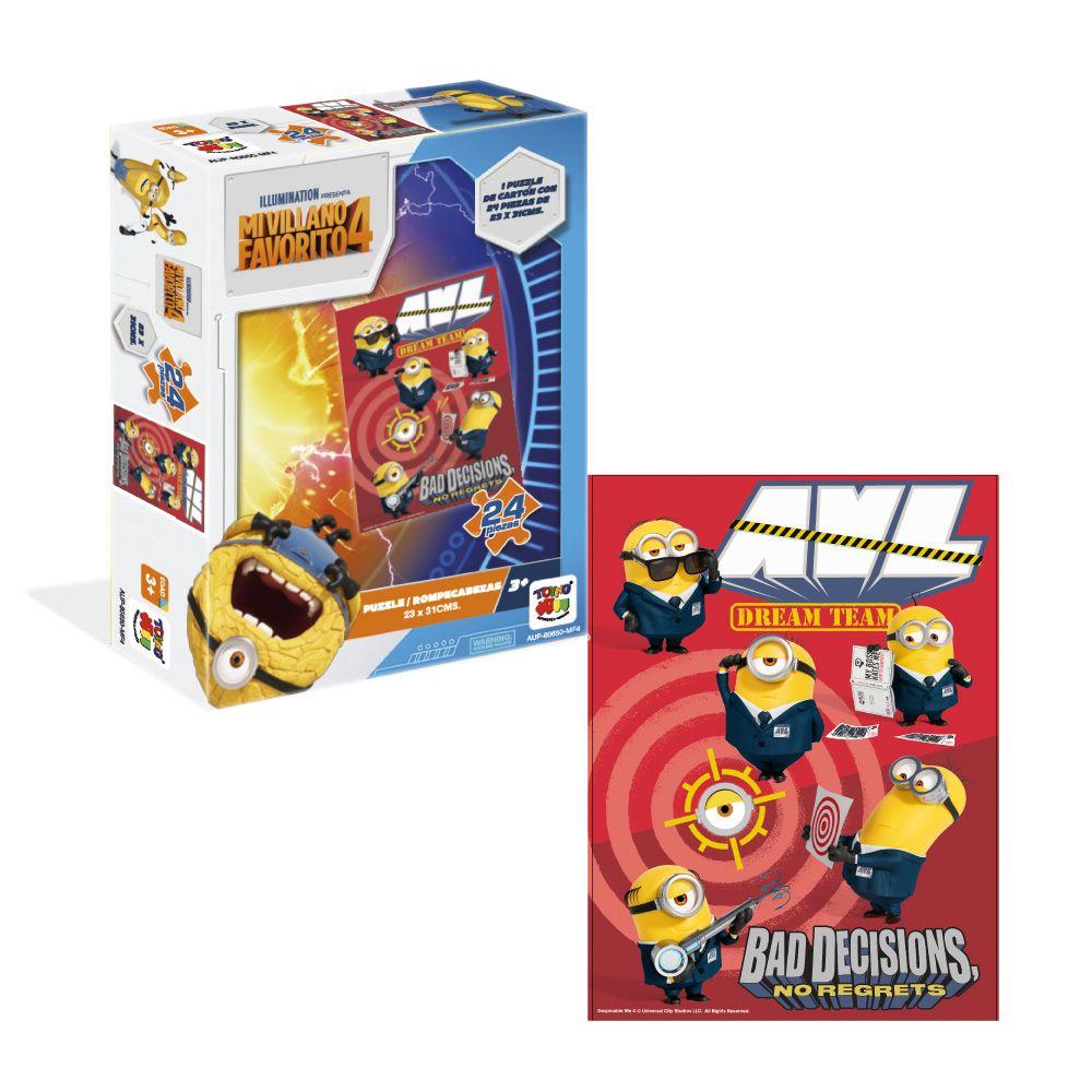 Puzzles 24 Piezas Mf Minions-0