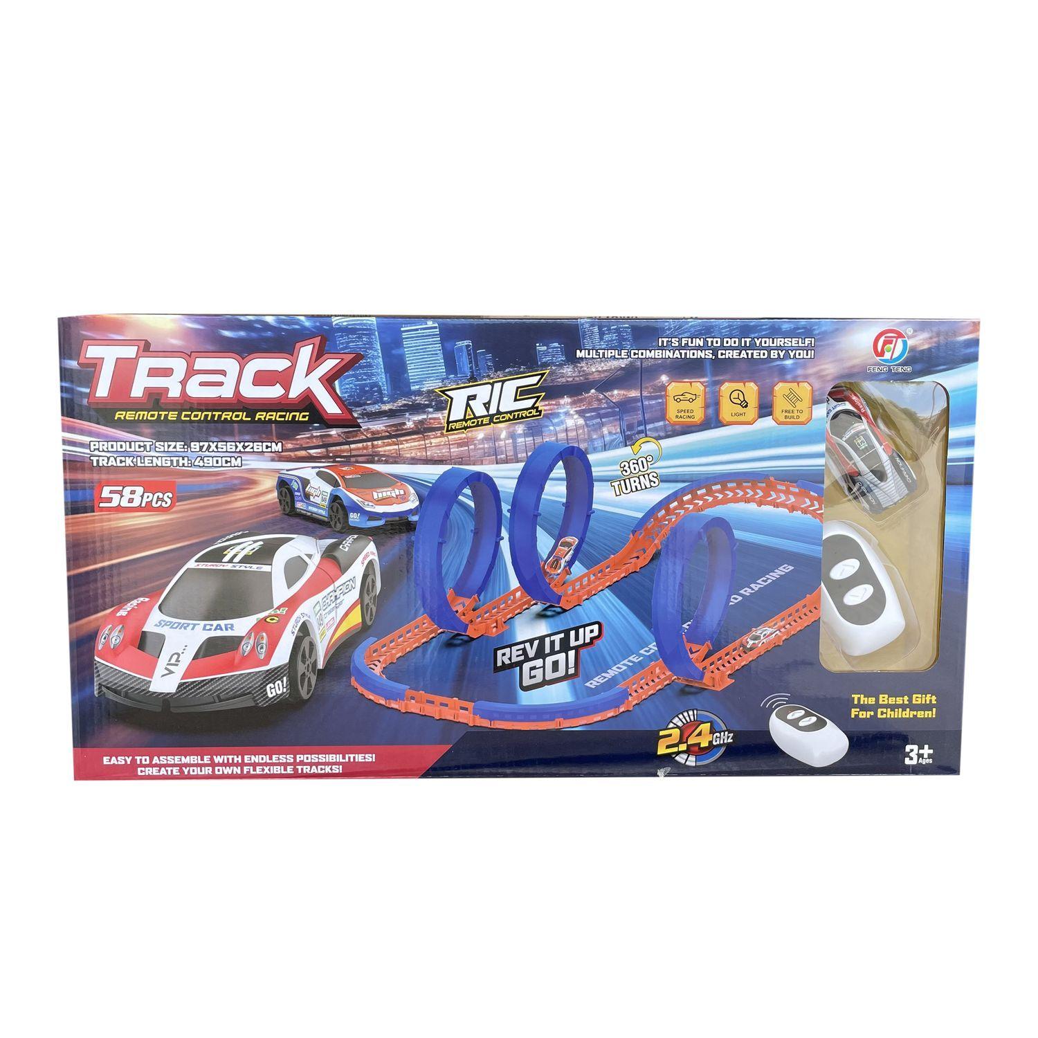 Juguete Pista De Autos De 58 Piezas Con Control  - Toyng-3