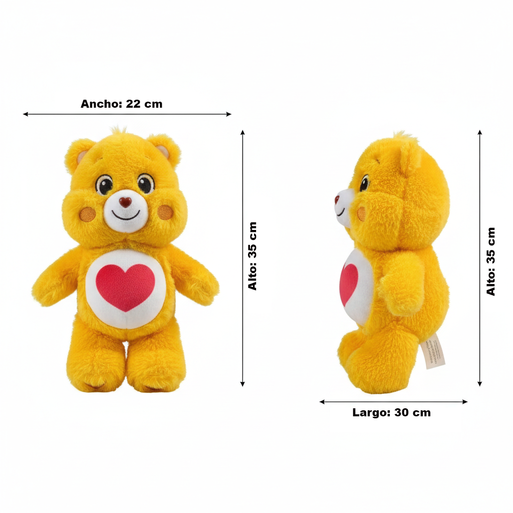 Peluche Tiernosito Naranja 35 Cm - Ositos Cariñositos-4