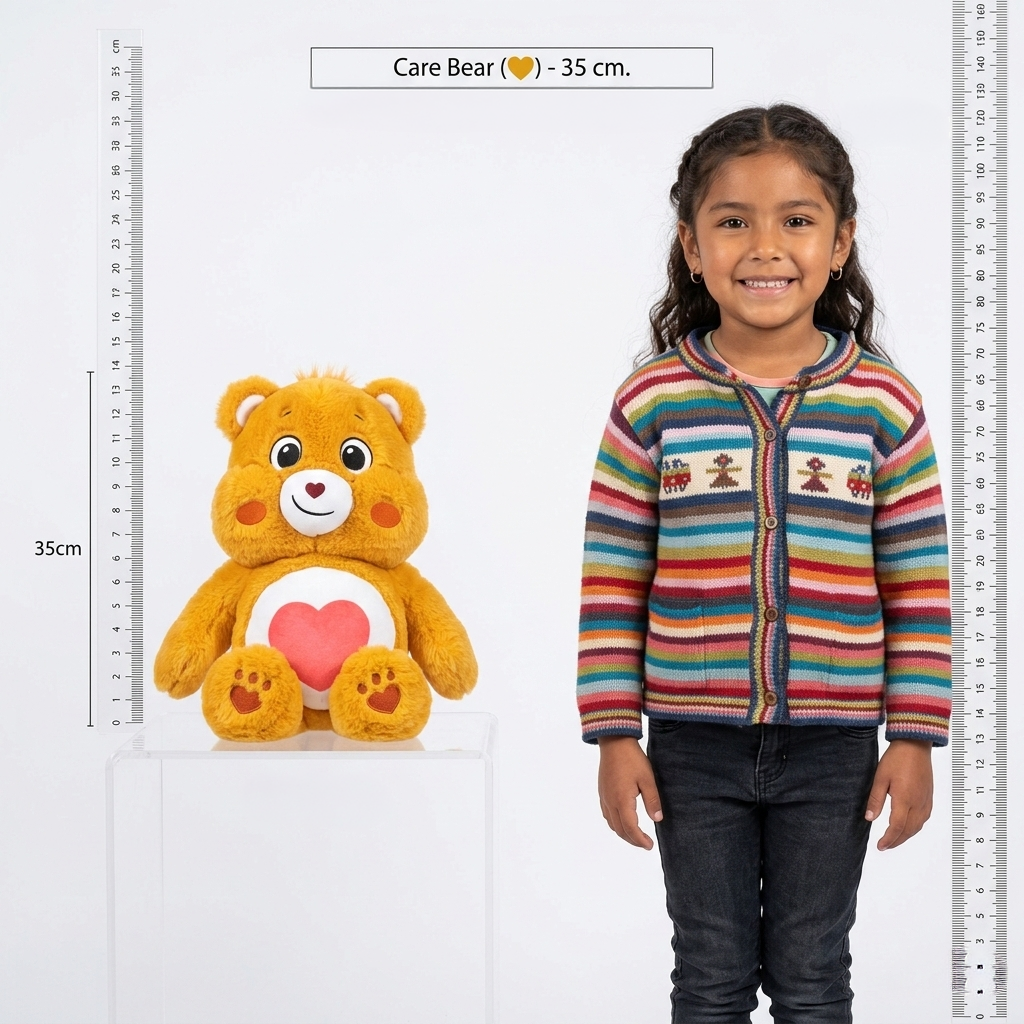 Peluche Tiernosito Naranja 35 Cm - Ositos Cariñositos-6