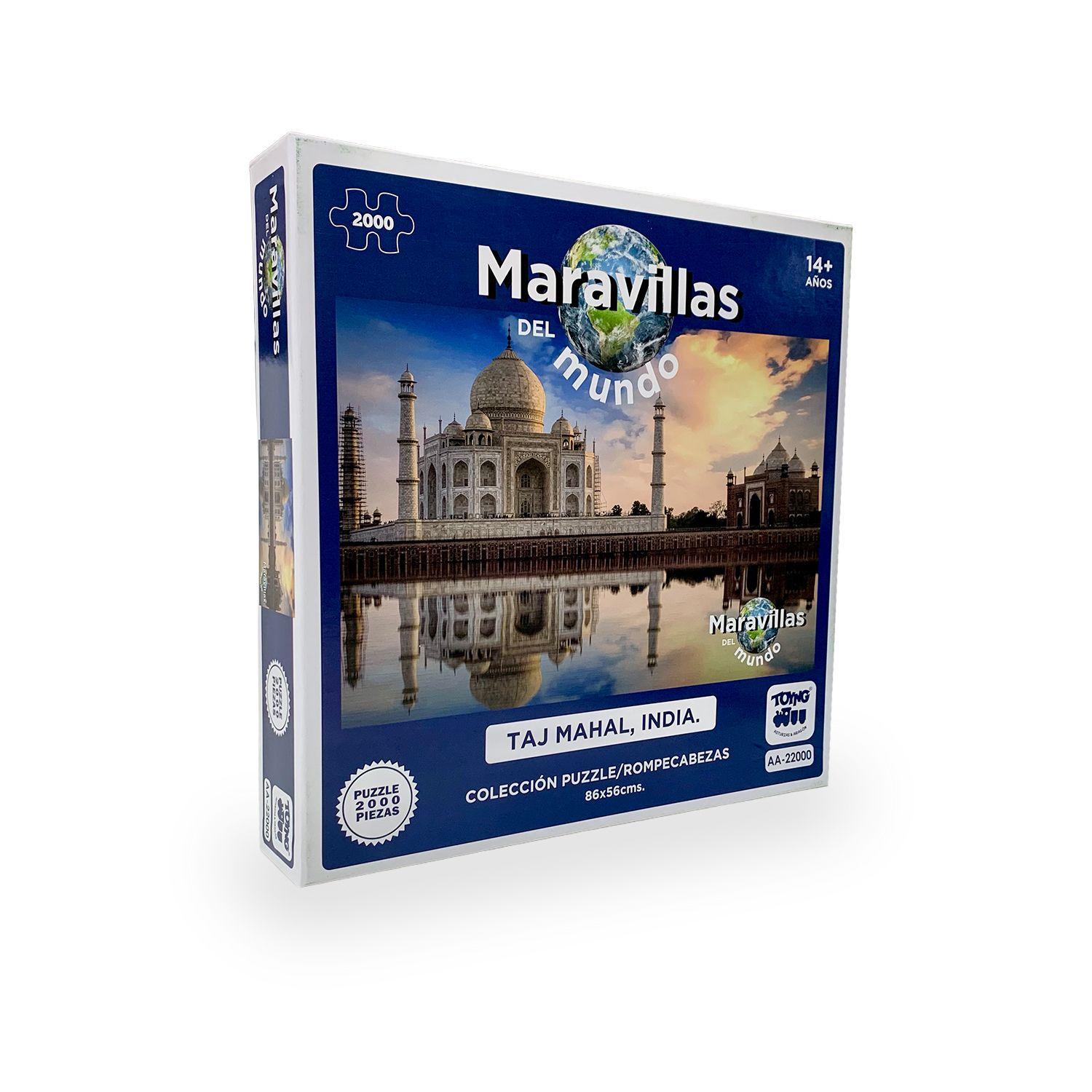 Puzzle Rompecabezas Taj Mahal India (2000) Piezas - Toyng-1