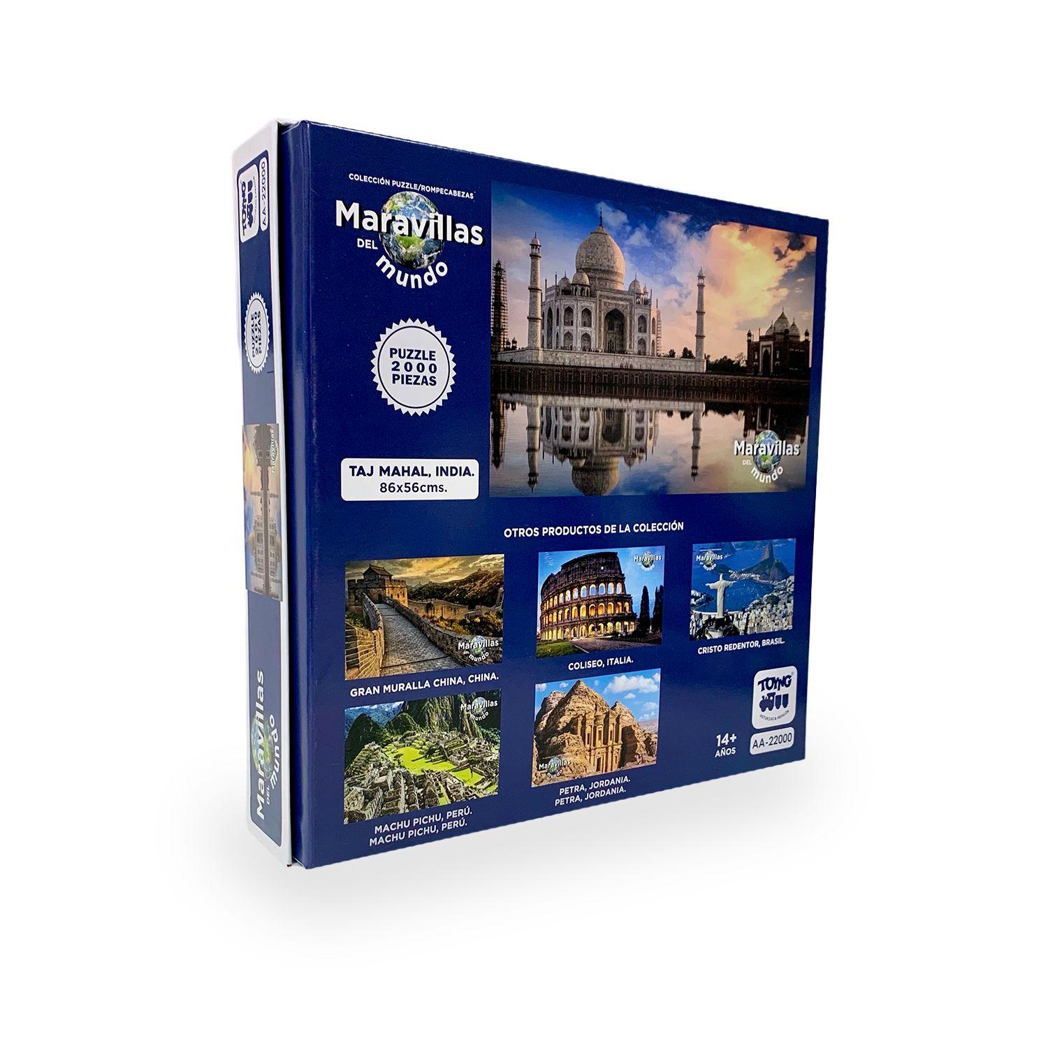 Puzzle Rompecabezas Taj Mahal India (2000) Piezas - Toyng-2