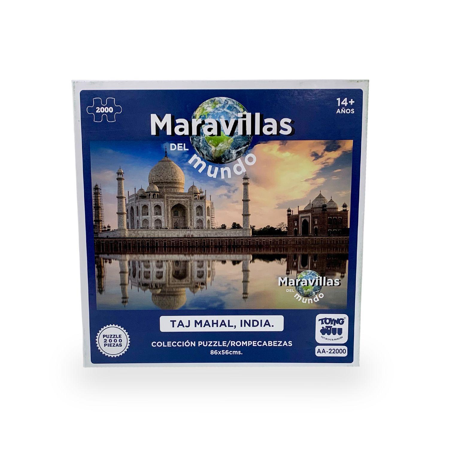 Puzzle Rompecabezas Taj Mahal India (2000) Piezas - Toyng-3
