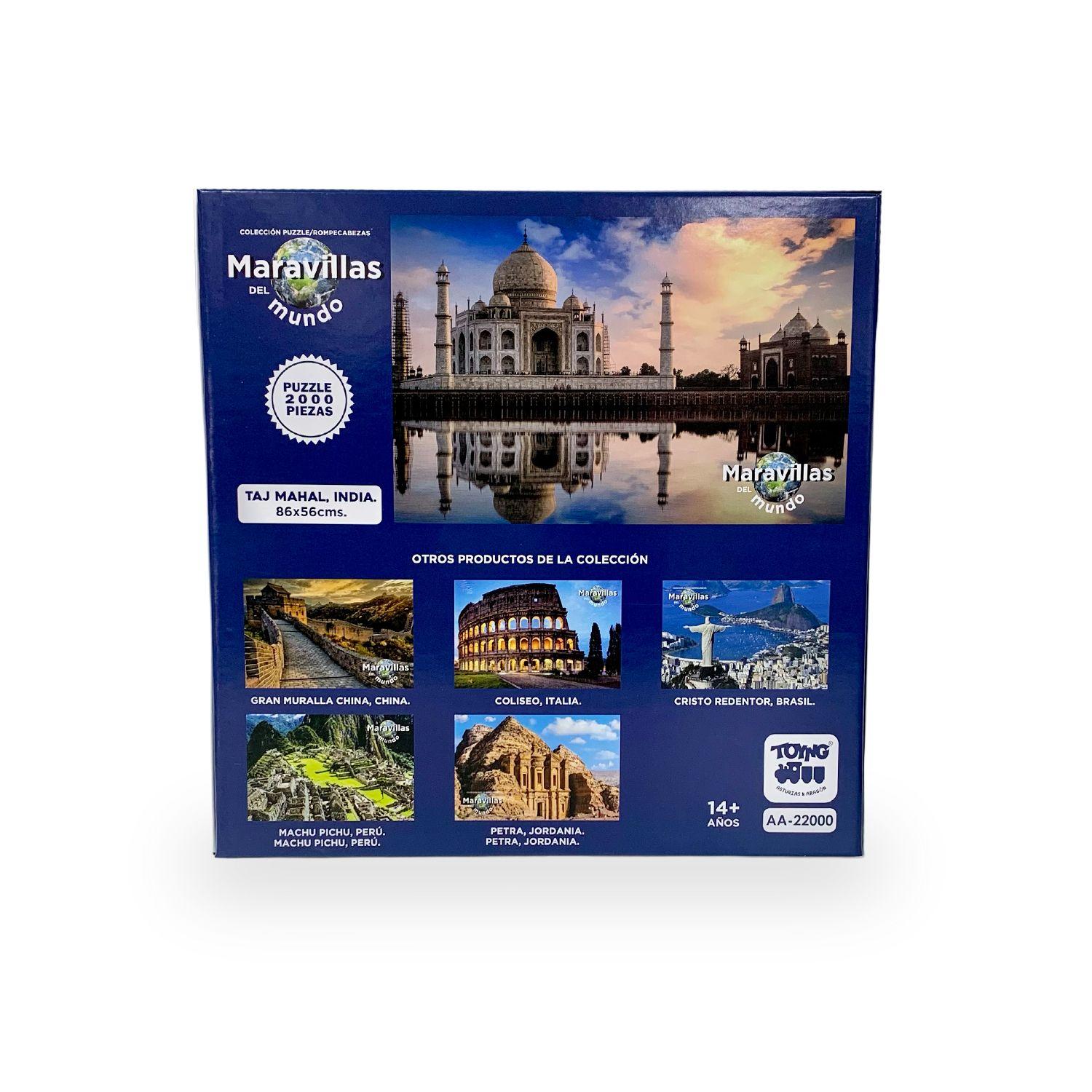Puzzle Rompecabezas Taj Mahal India (2000) Piezas - Toyng-4