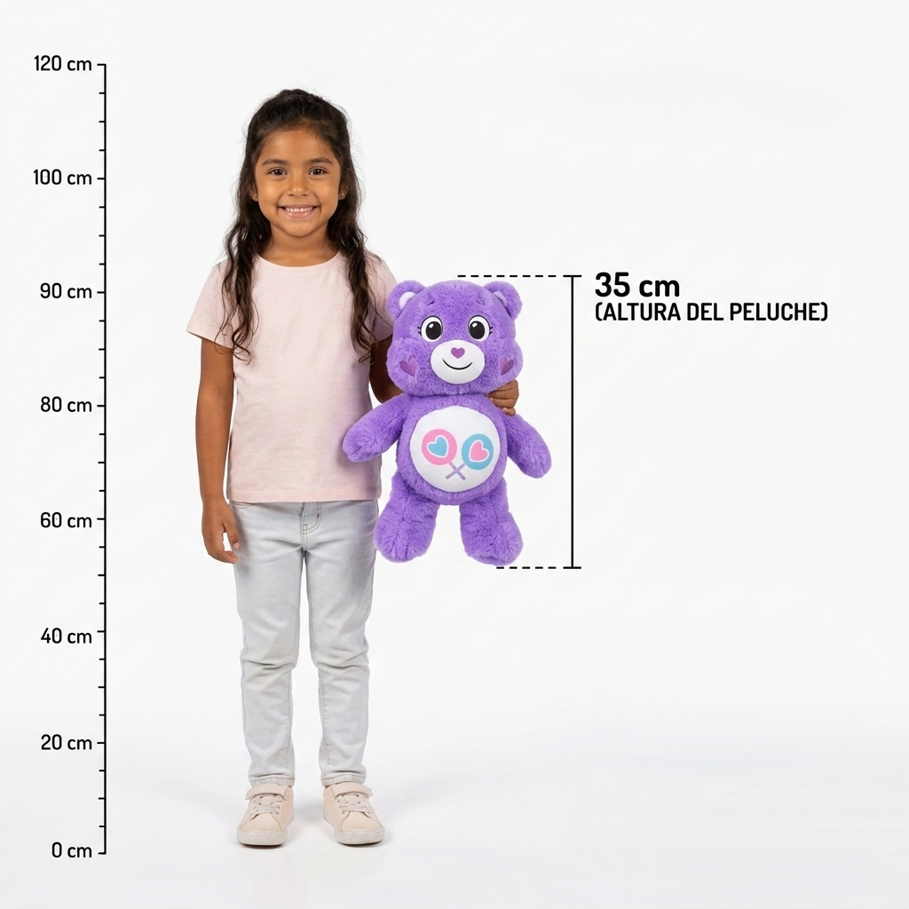 Peluche Generosita Morado 35 Cm - Ositos Cariñositos-6