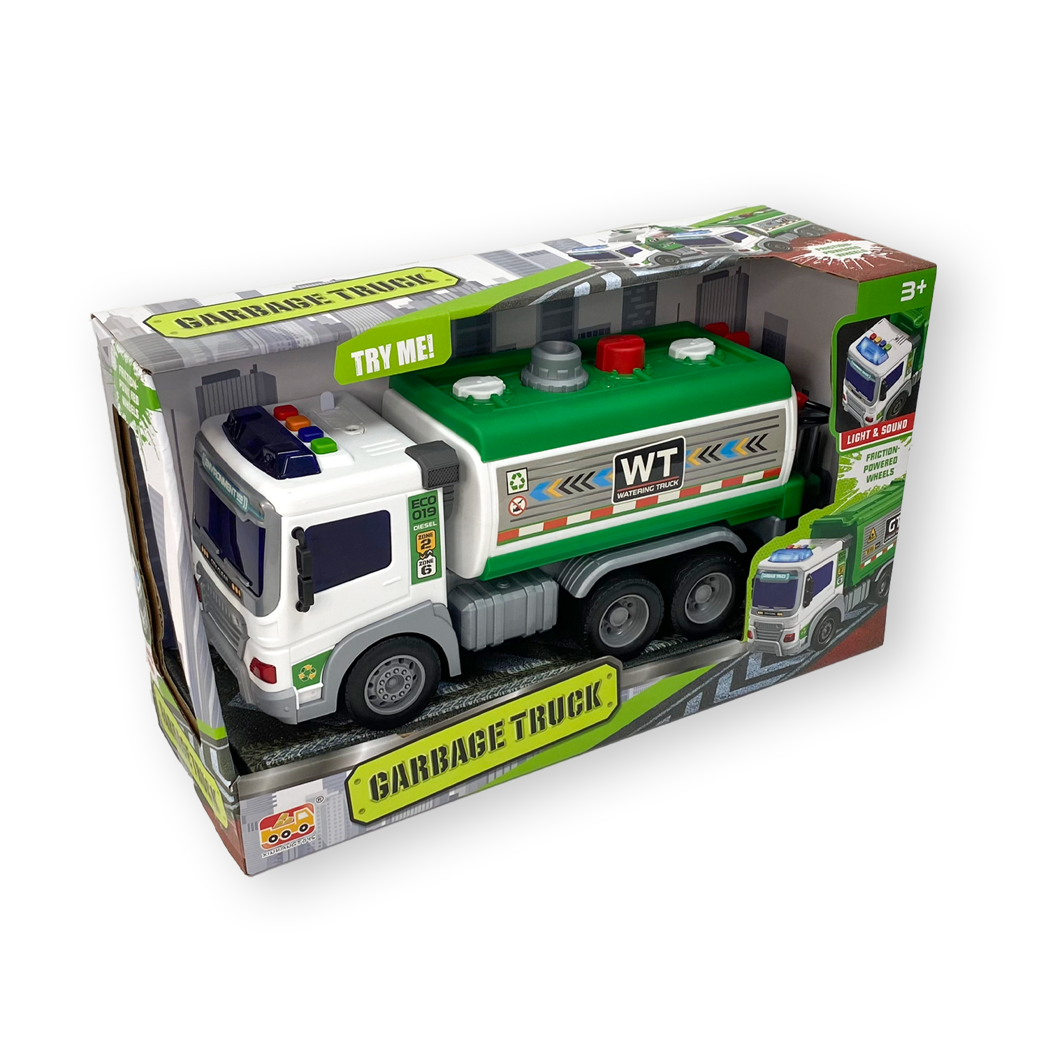 Juguete Camión Recolector Basura Agua 1:16 - Toyng-3