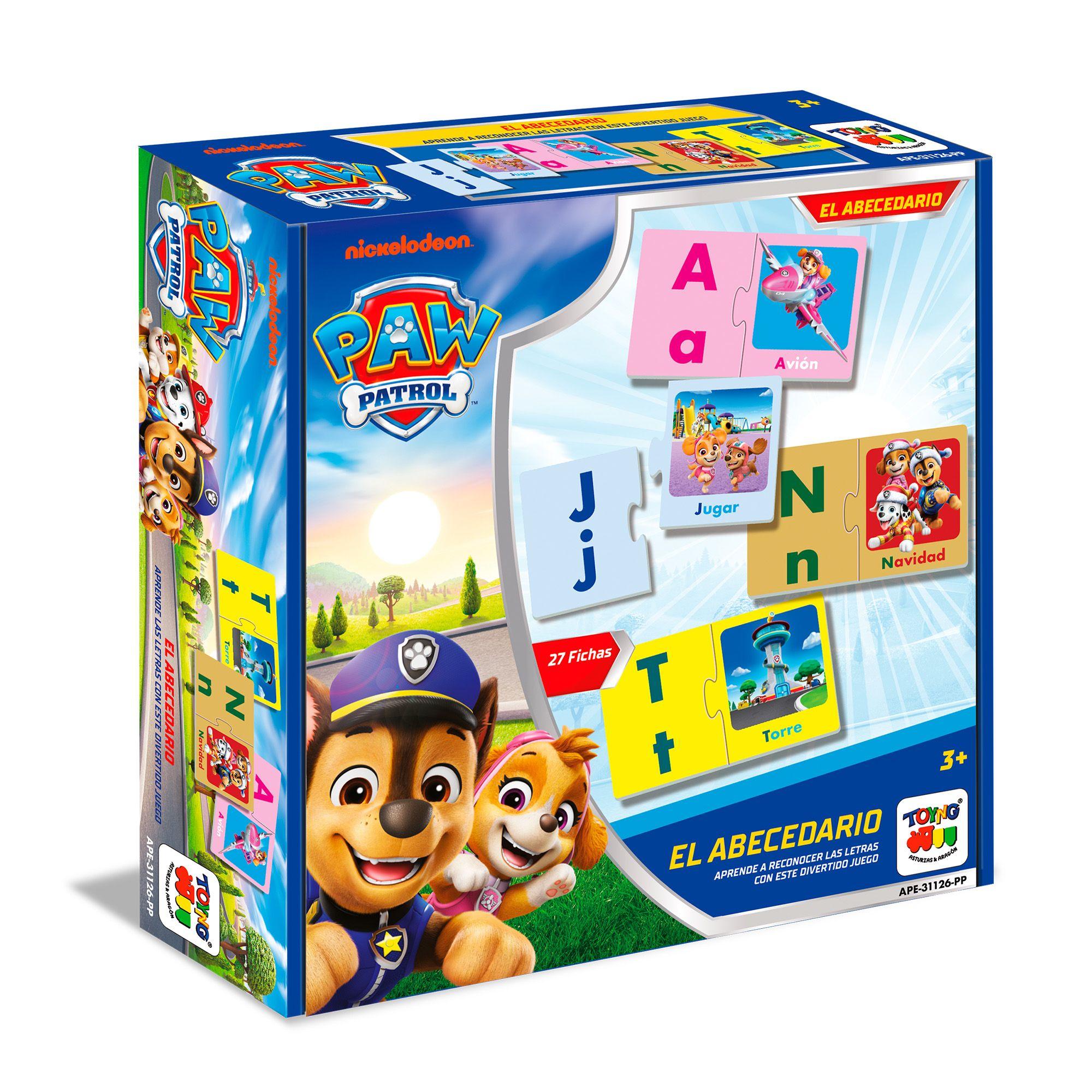 Juego de Mesa Abecedario - Paw Patrol-2