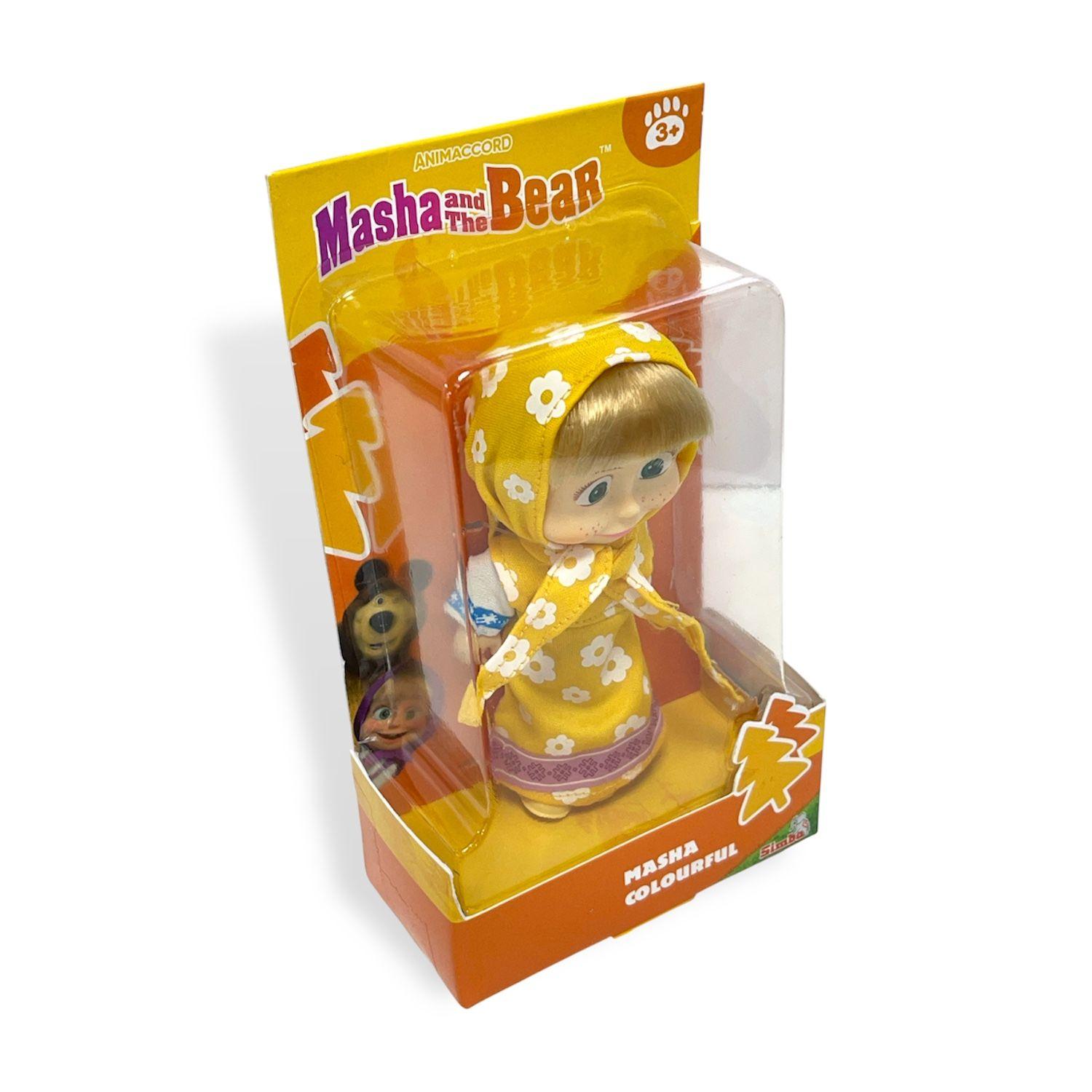 Muñeca Masha - Vestido Amarillo - Masha y el Oso-2