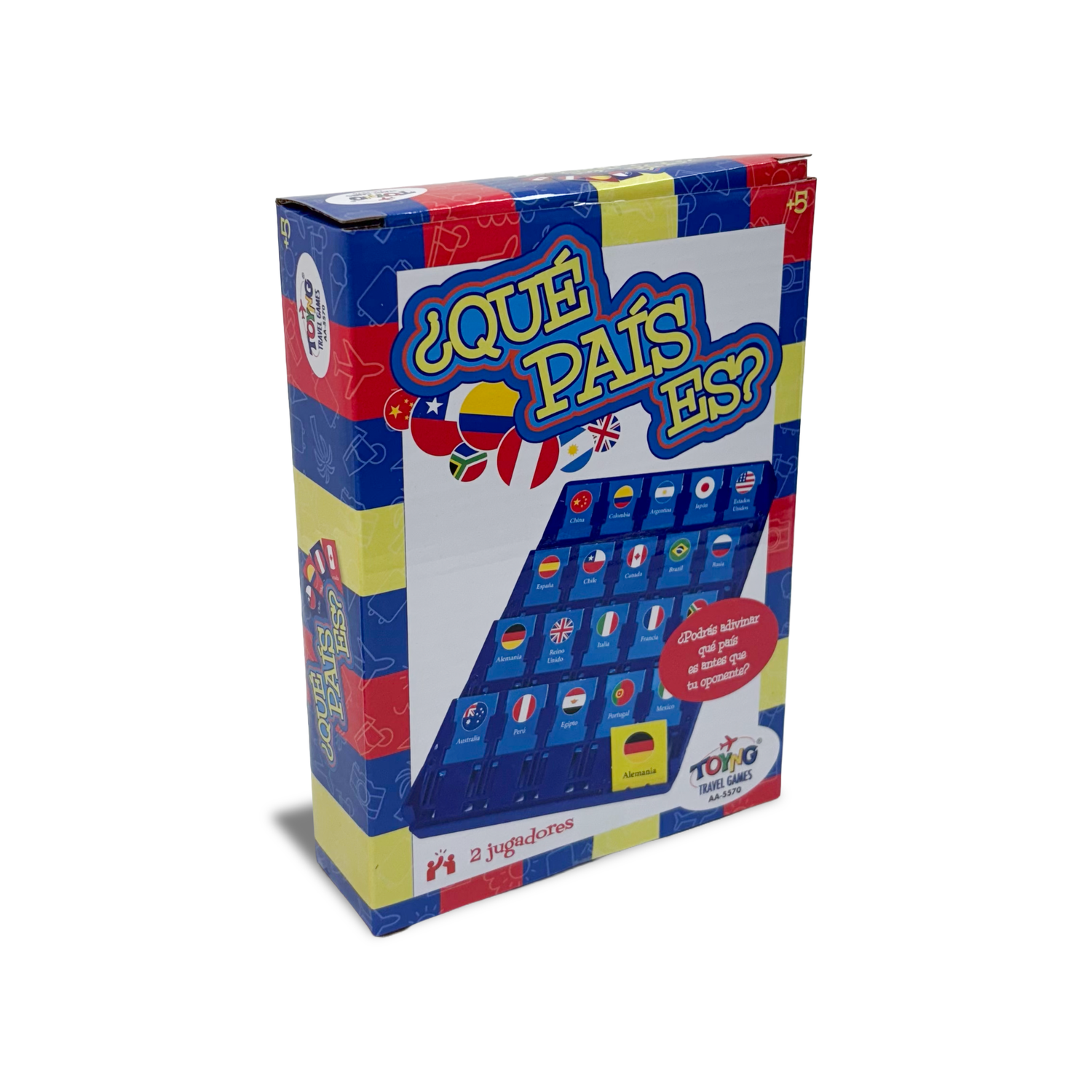 Juego de Mesa Travel Game ¿Qué País es? – Toyng-2
