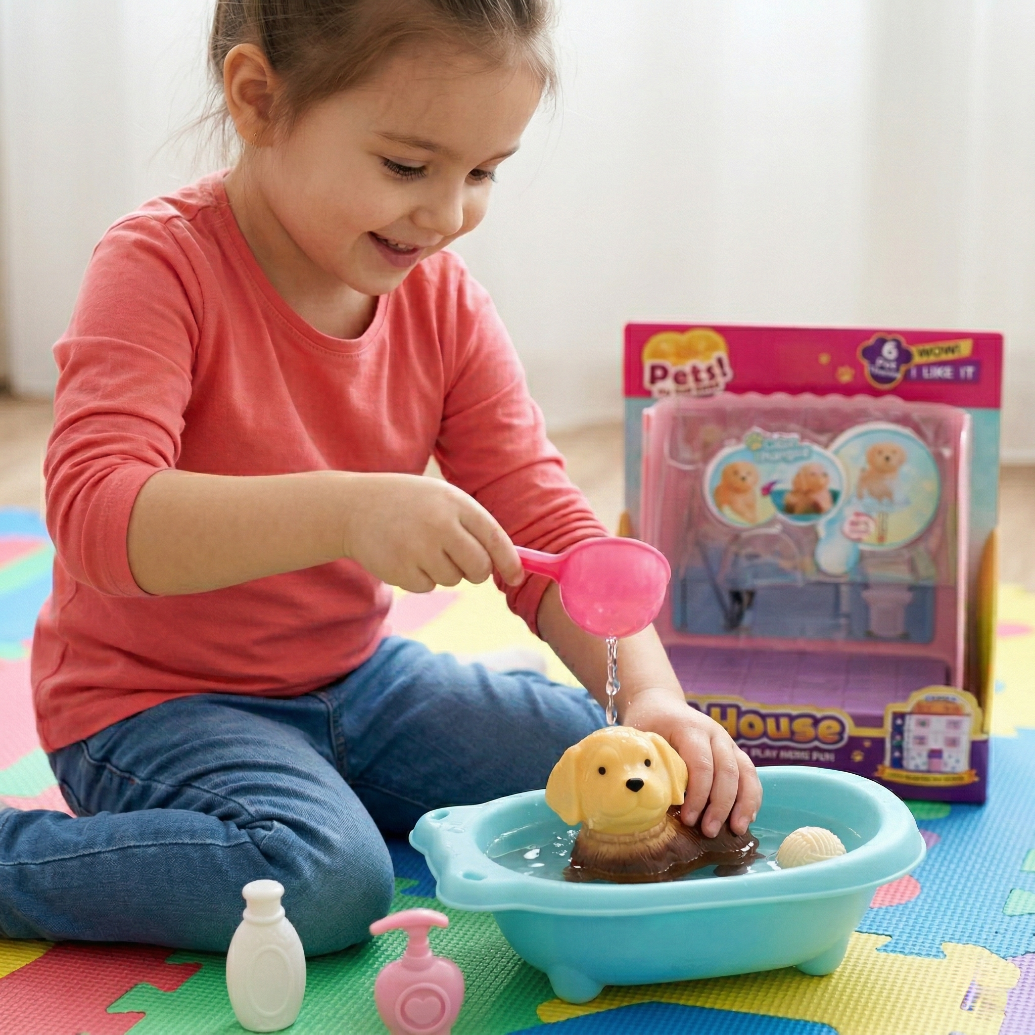 Juguete Set Baño Perro - Toyng-5