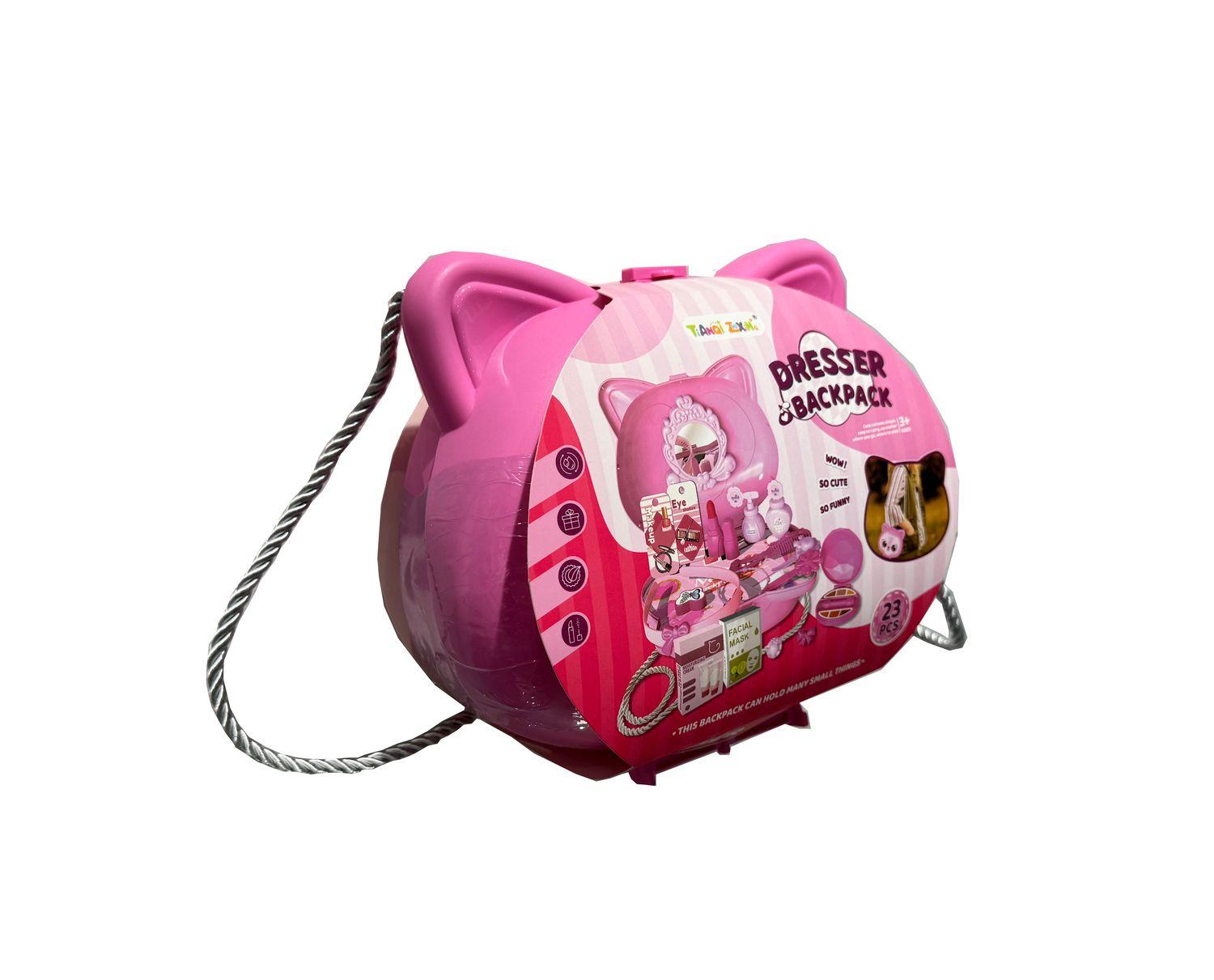 Cartera Infantil de Gata + Accesorios de Belleza – Toyng-5