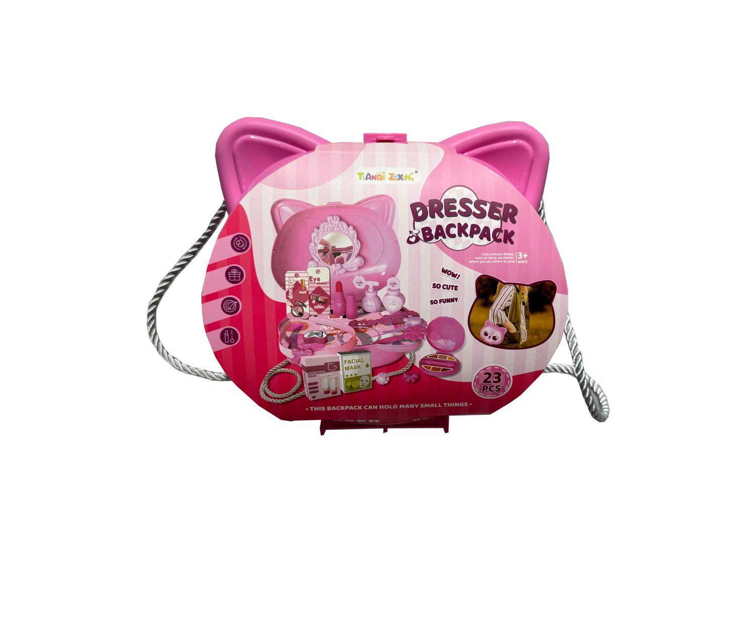Cartera Infantil de Gata + Accesorios de Belleza – Toyng-6