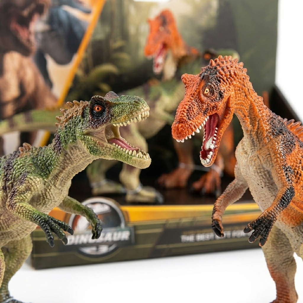Juguete Set 2 Dinosaurios - Toyng-2