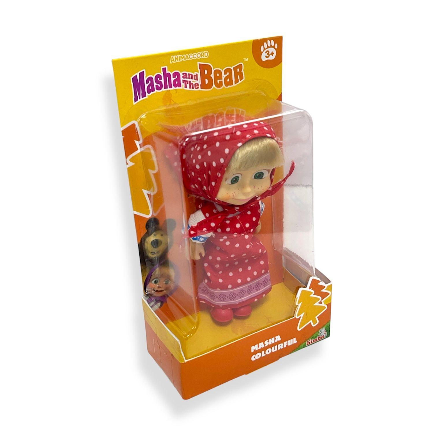 Muñeca Masha - Vestido Rojo - Masha y el Oso-2