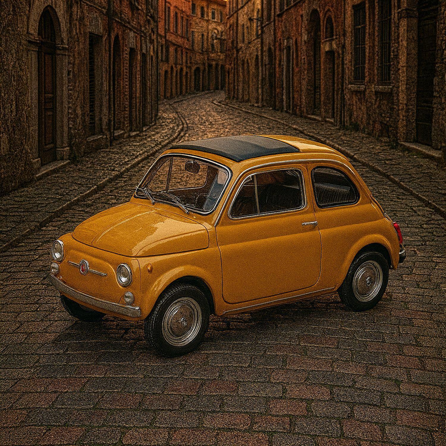 Auto Fiat 500 Nuova S  - Welly-0