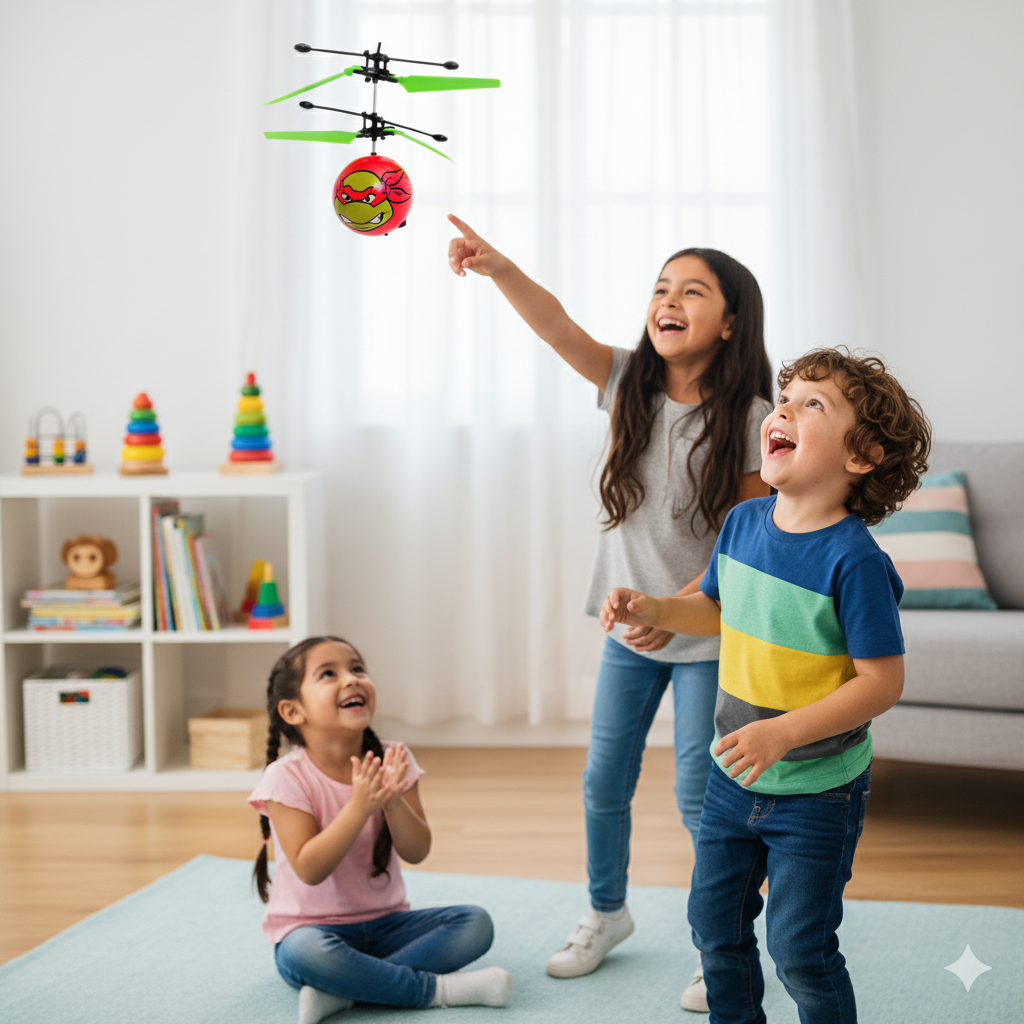 Juguete Heliball Rafael - Ninja-6