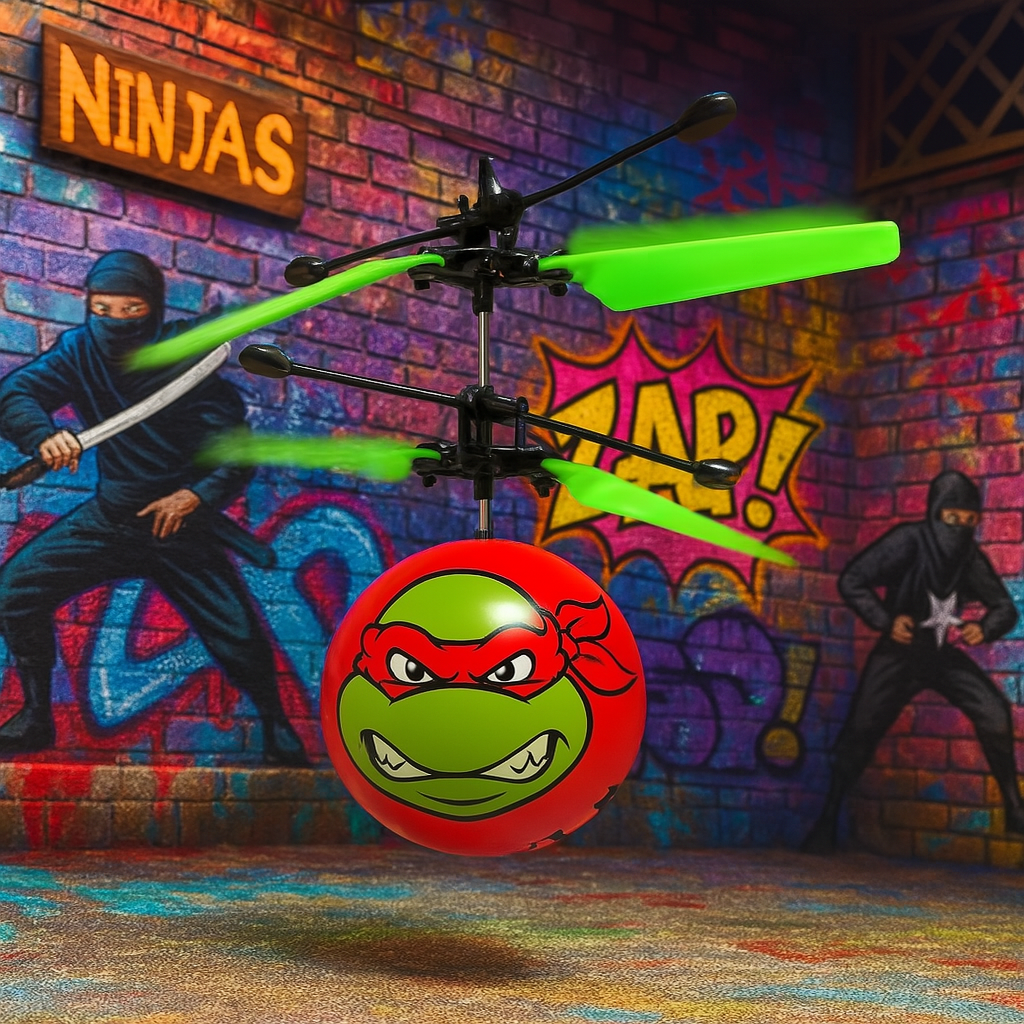 Juguete Heliball Rafael - Ninja-8