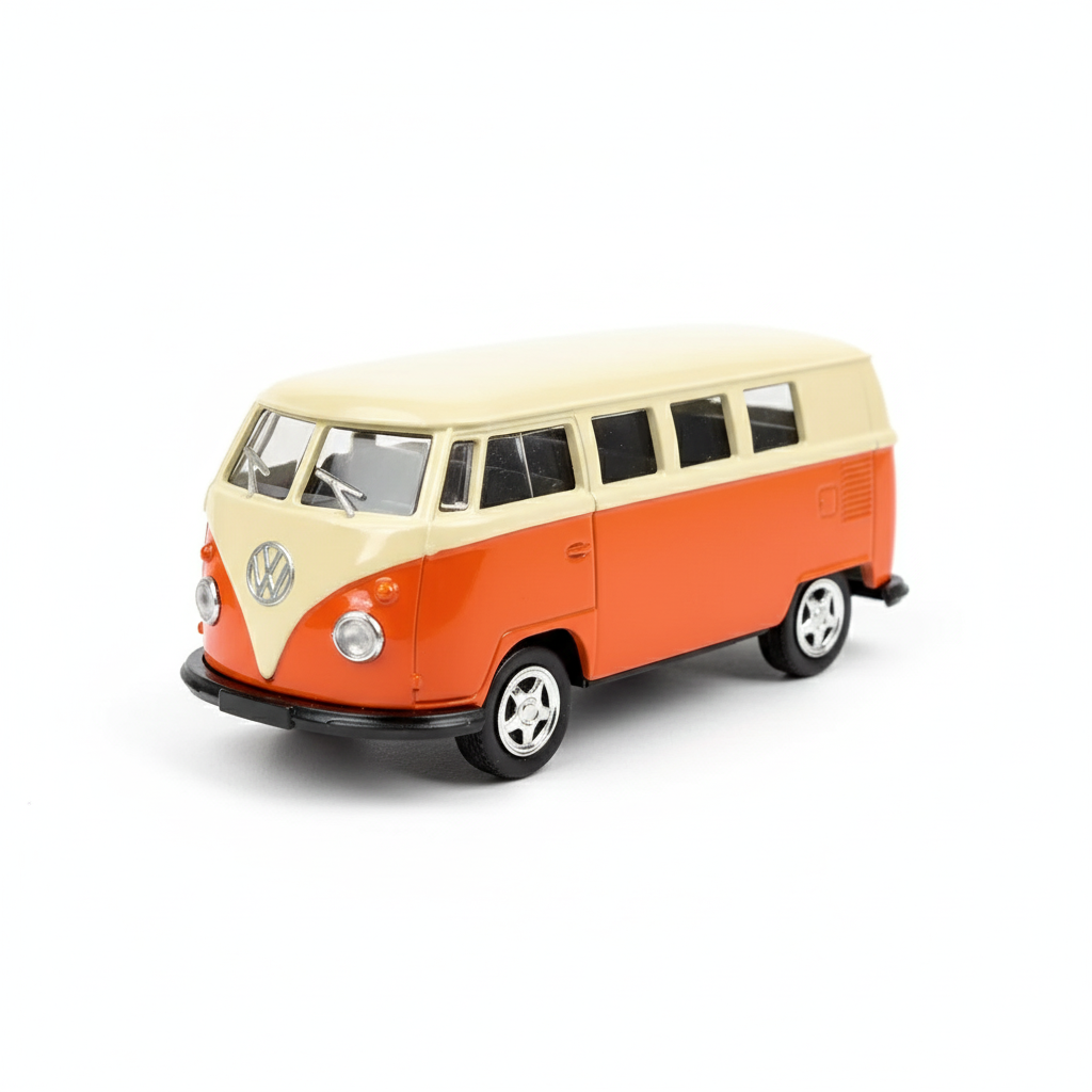 Suv Volkswagen T1 Bus - Welly Escala 1:60-4