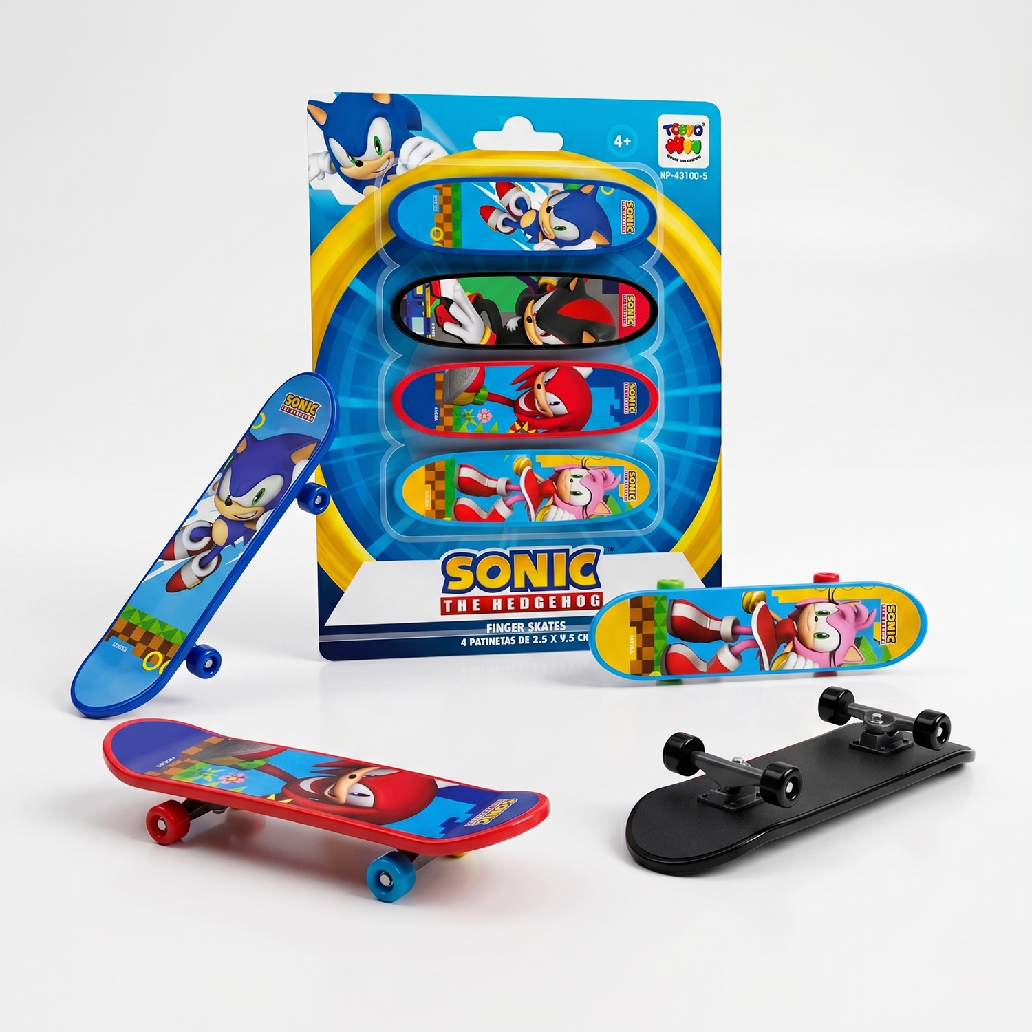 Pack x24 Blister Finger Skate Sonic-0