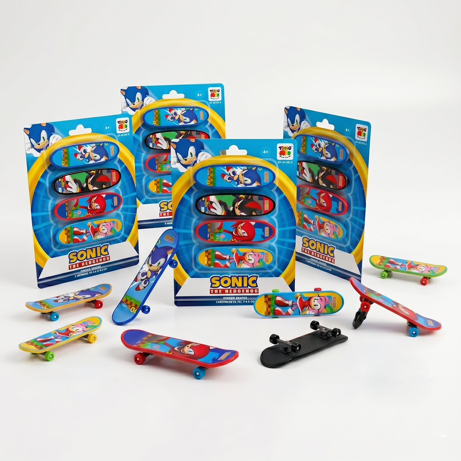Pack x24 Blister Finger Skate Sonic-2