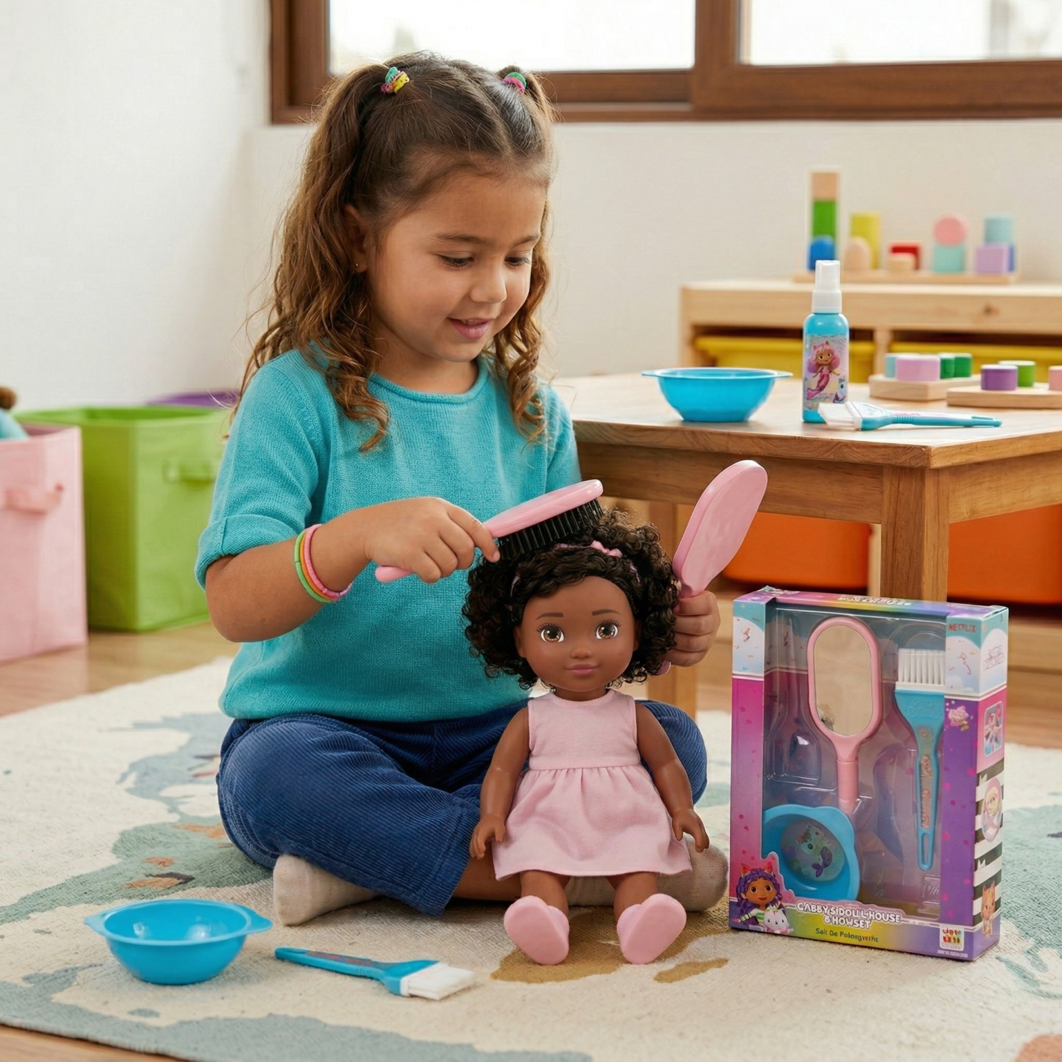 Set De Peluquería Tintura - Gabby´S Doll House-1
