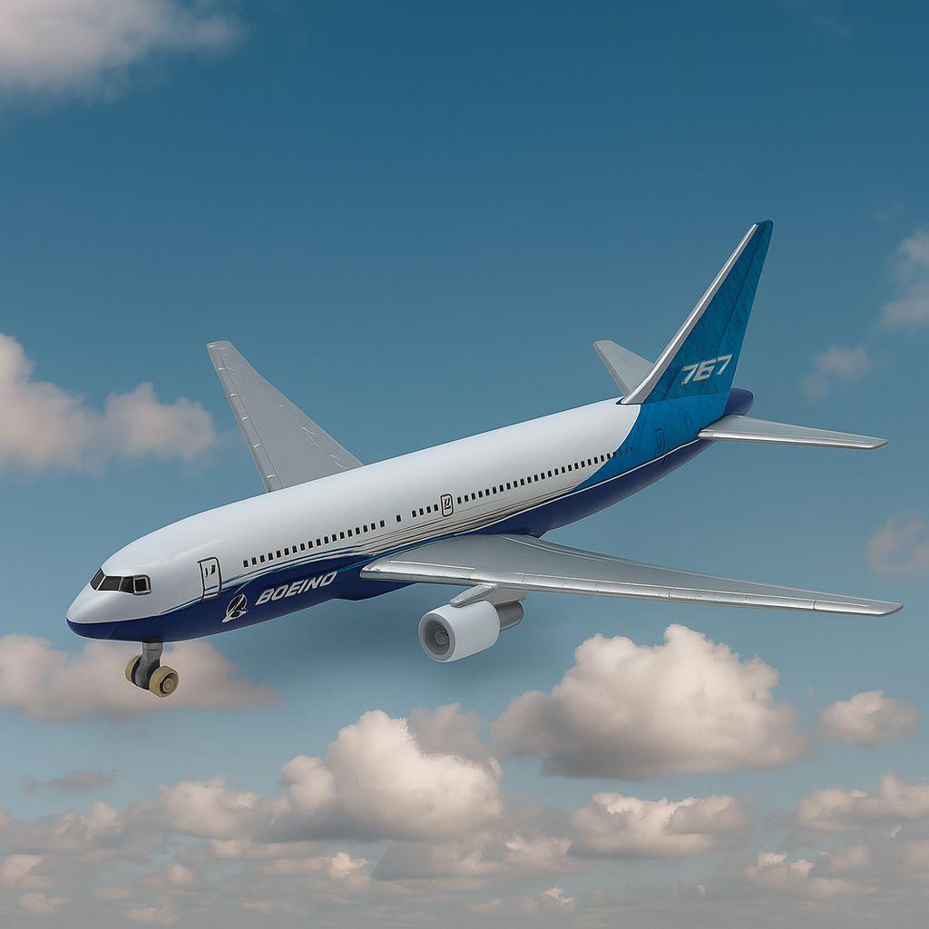 Avión Boeing B767 Coleccionable - Welly-4