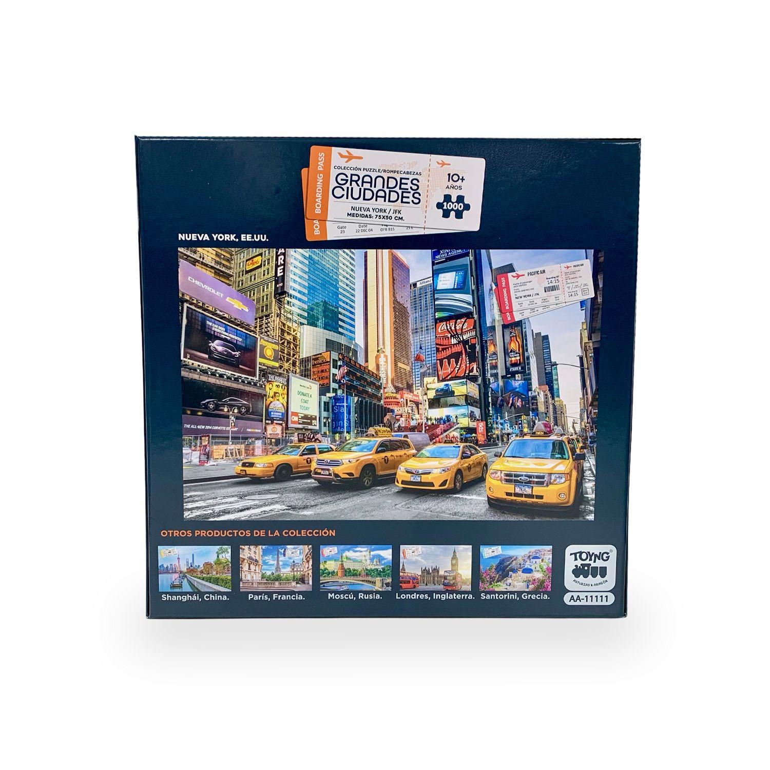 Puzzle Rompecabezas Nueva York (1000) Piezas - Toyng-4