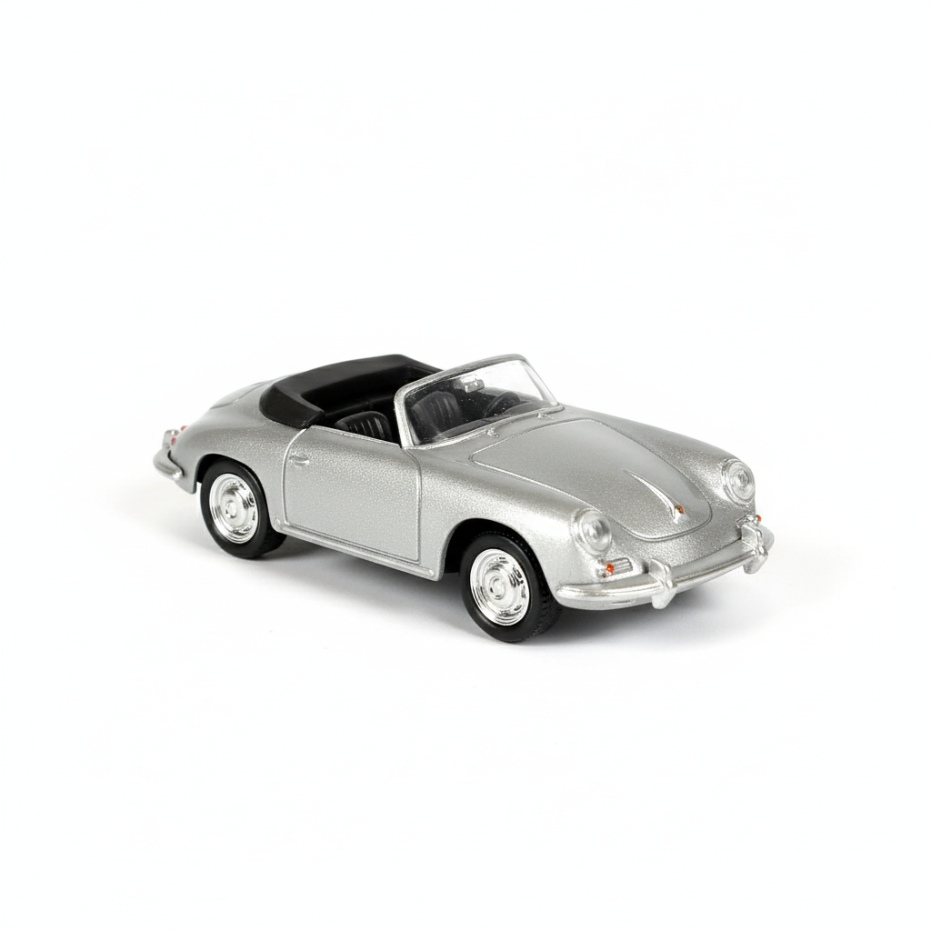 Auto Porsche 356B - Welly Escala 1:60-3