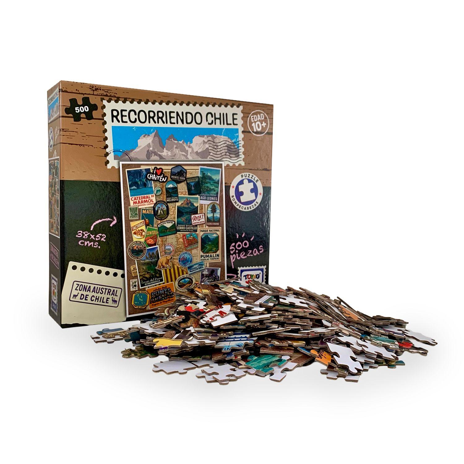 Puzzle Rompecabezas Zona Austral Chile (500) Piezas - Toyng-0